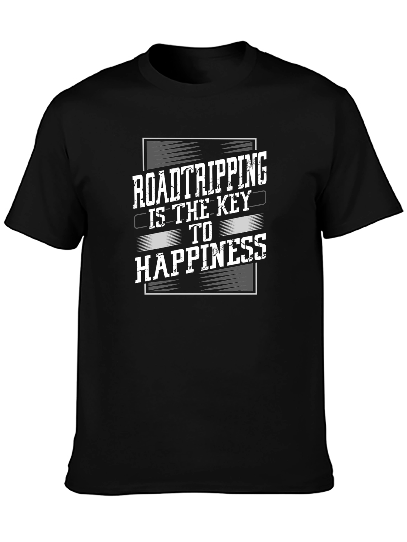 Road Tripping is the Key to Happiness Graphic Tee