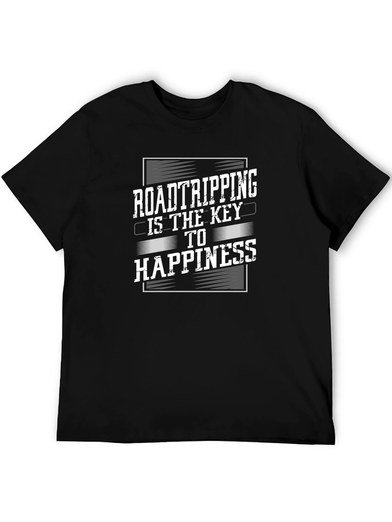 Road Tripping is the Key to Happiness Graphic Tee