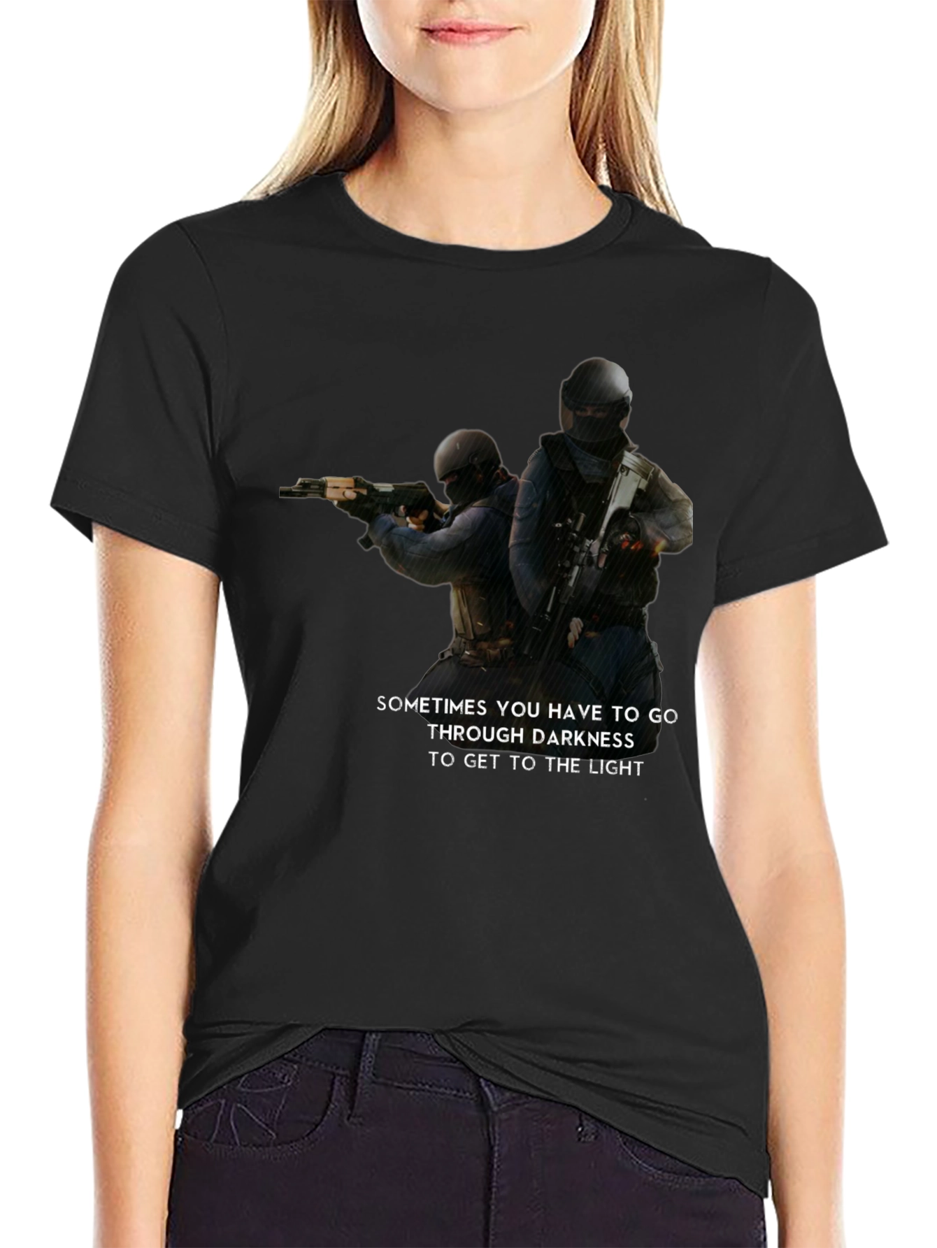 Tactical T-Shirt: Darkness to Light