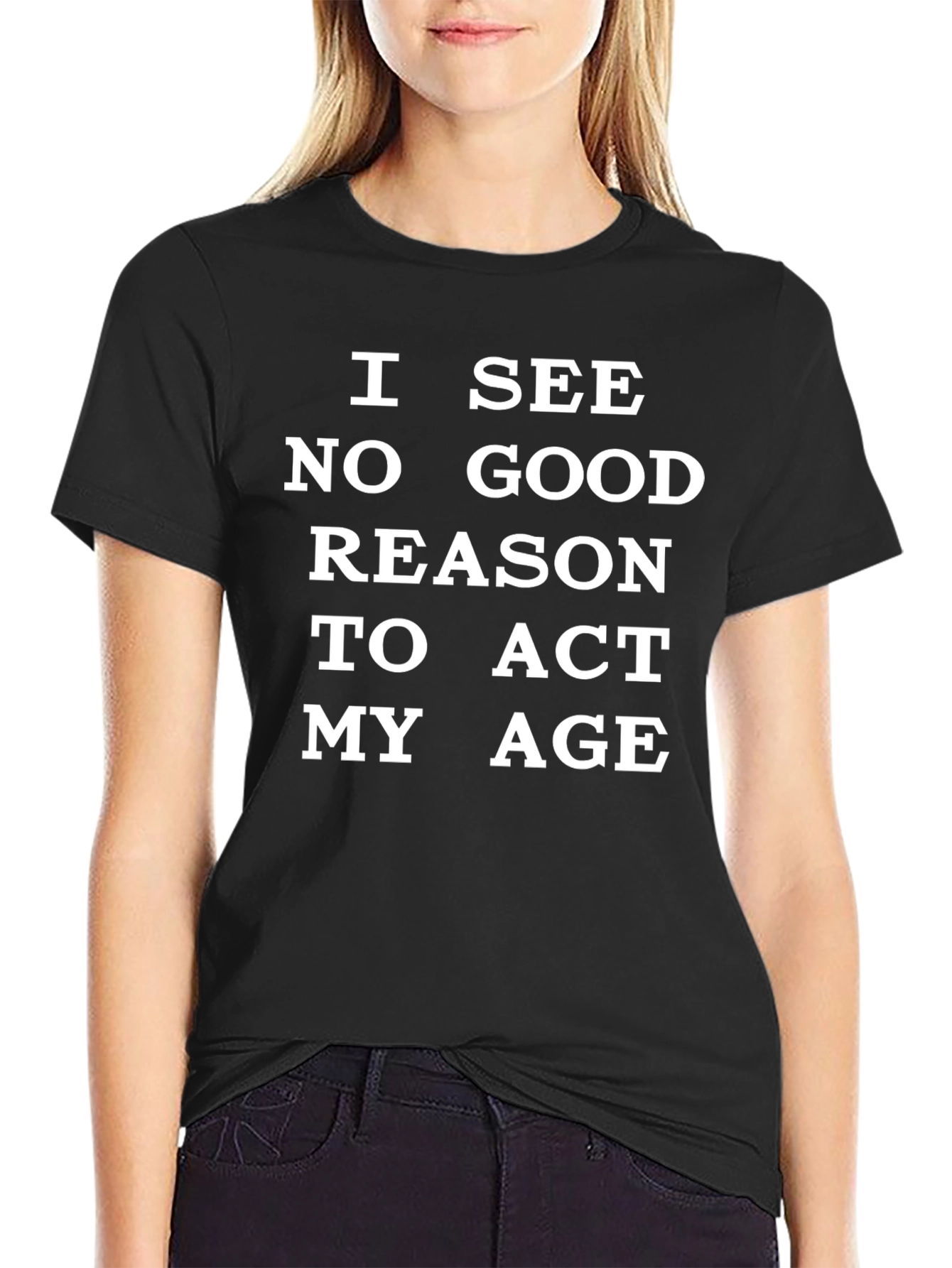 Funny Act My Age Graphic Tee