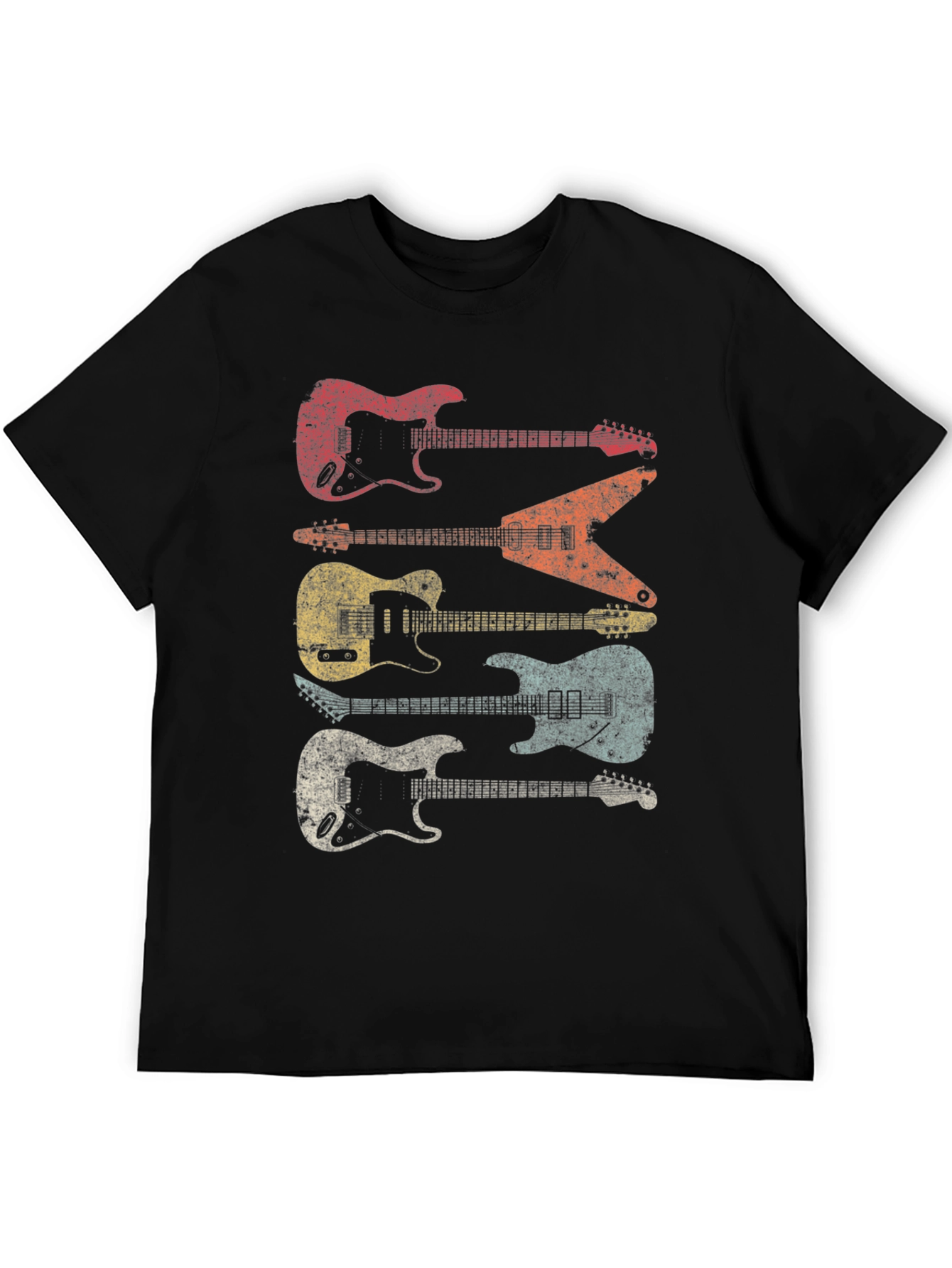 Retro Electric Guitar T-Shirt