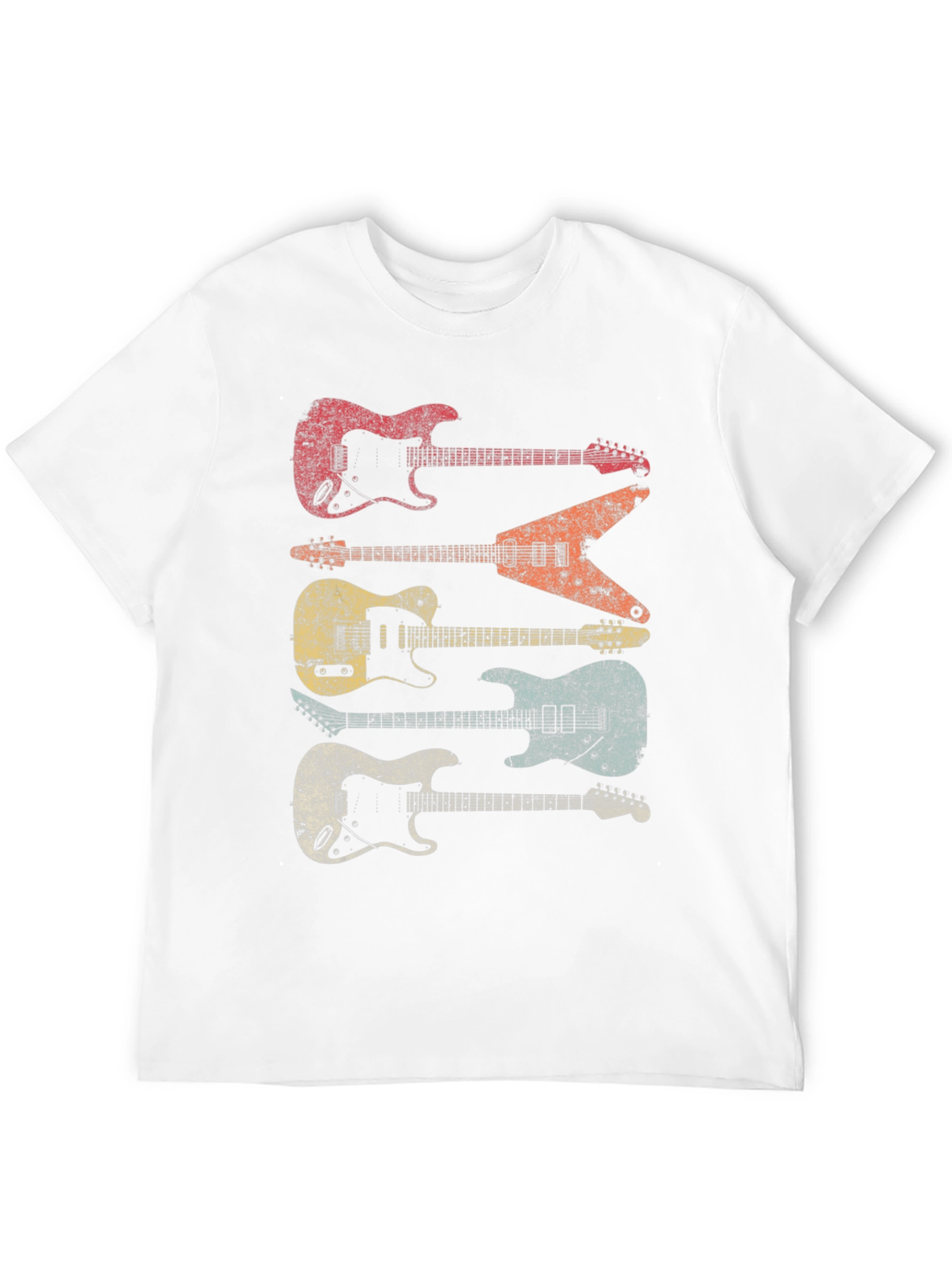Retro Electric Guitar T-Shirt