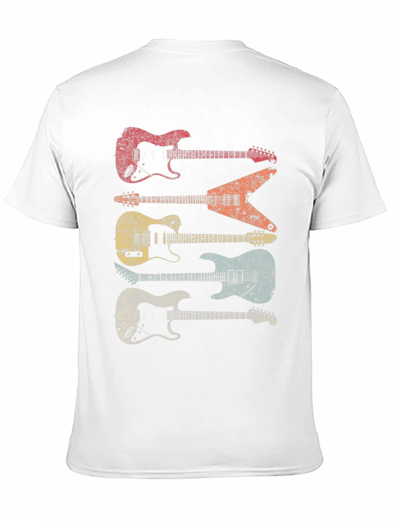Retro Electric Guitar T-Shirt