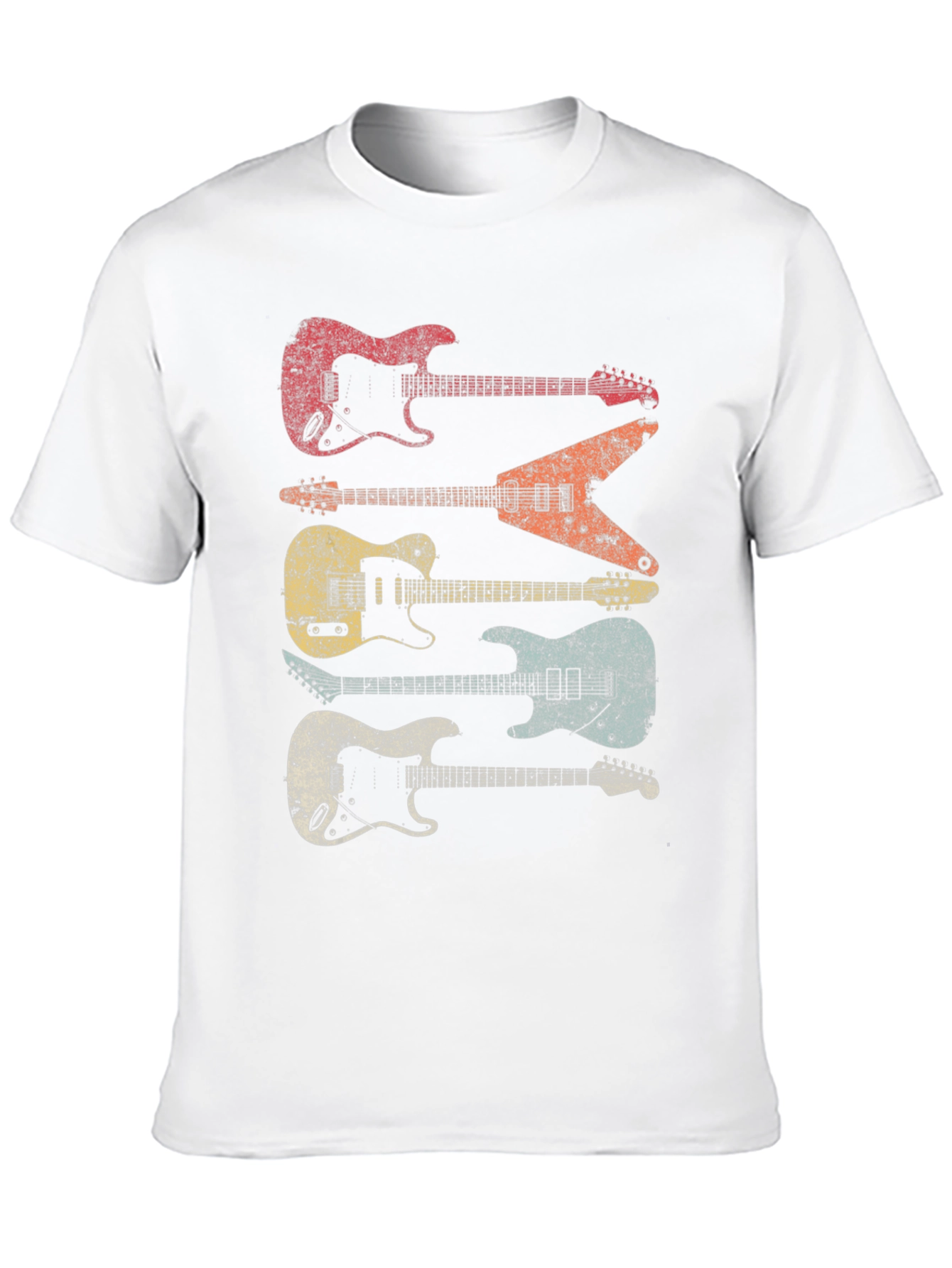 Retro Electric Guitar T-Shirt
