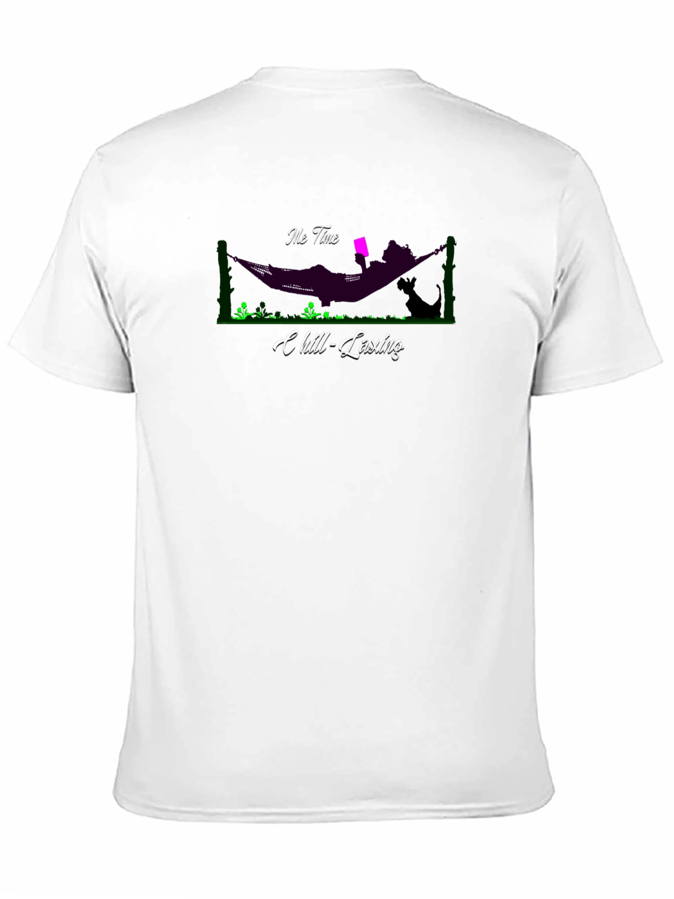 Relaxing Hammock T-Shirt - Me Time Chill-Laxing Graphic Tee