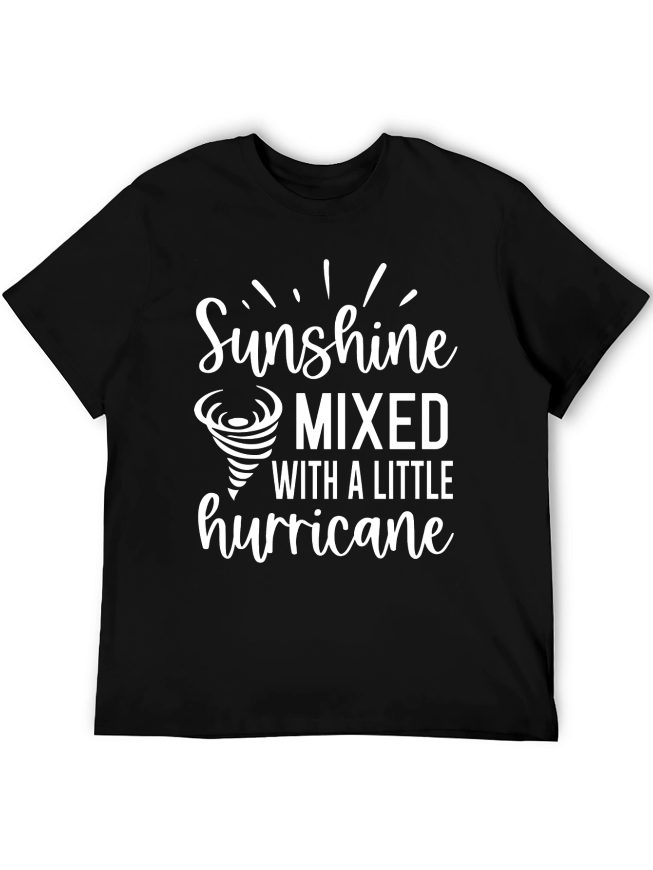 Sunshine Mixed with a Little Hurricane Graphic Tee