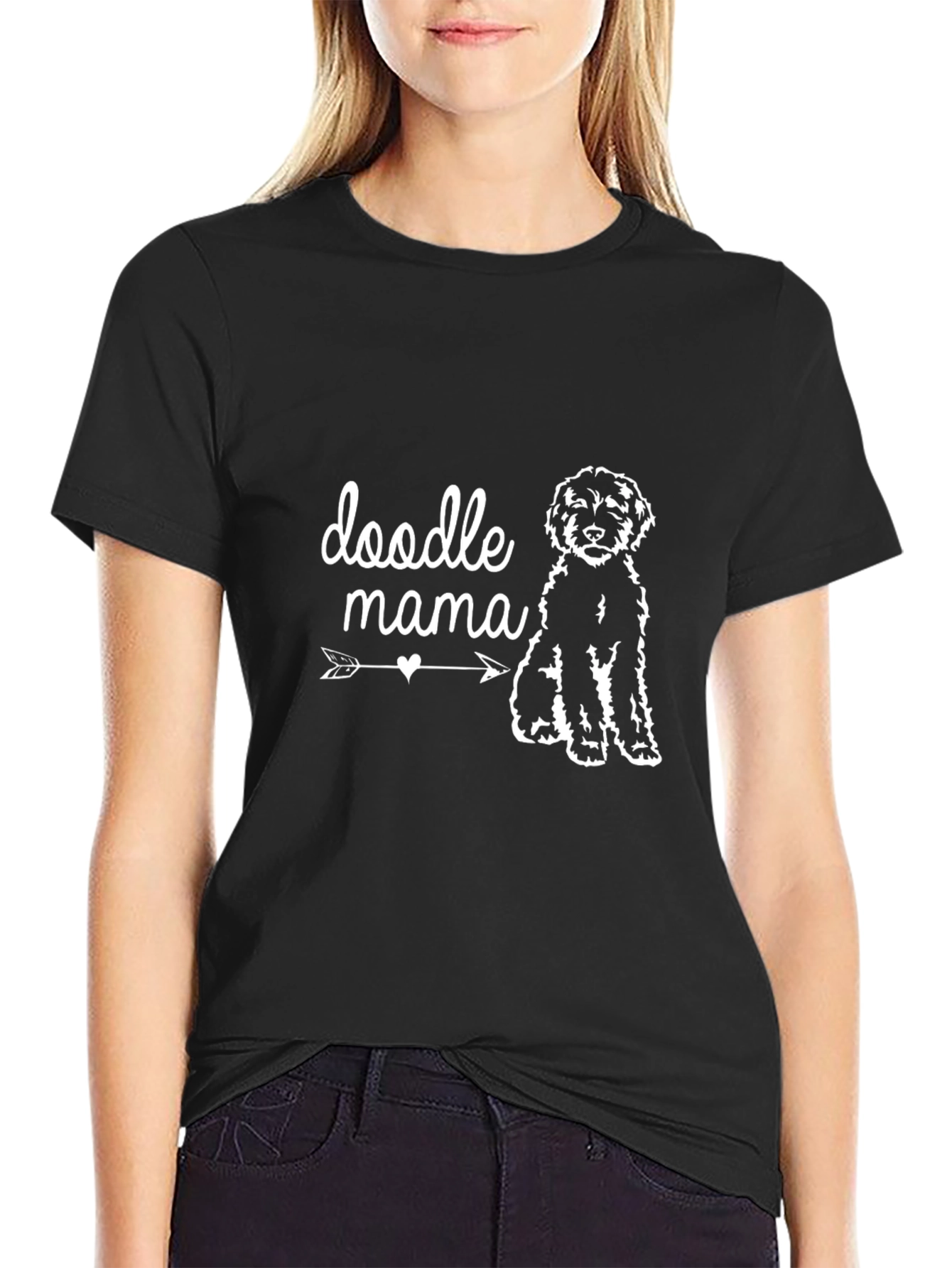 Doodle Mama T-Shirt - Cute Dog Lover Tee