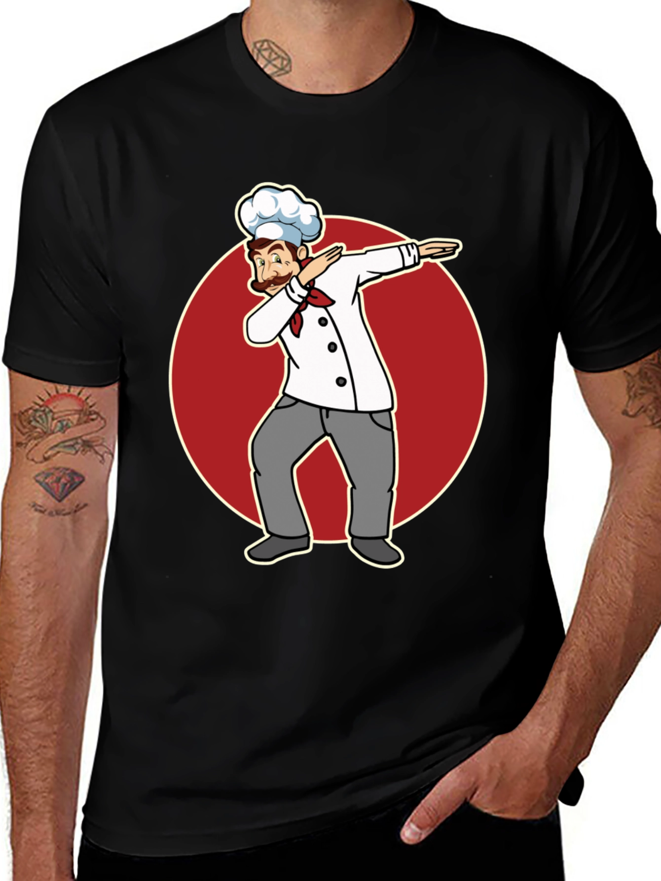 Chef Dab T-Shirt - Culinary Fun!