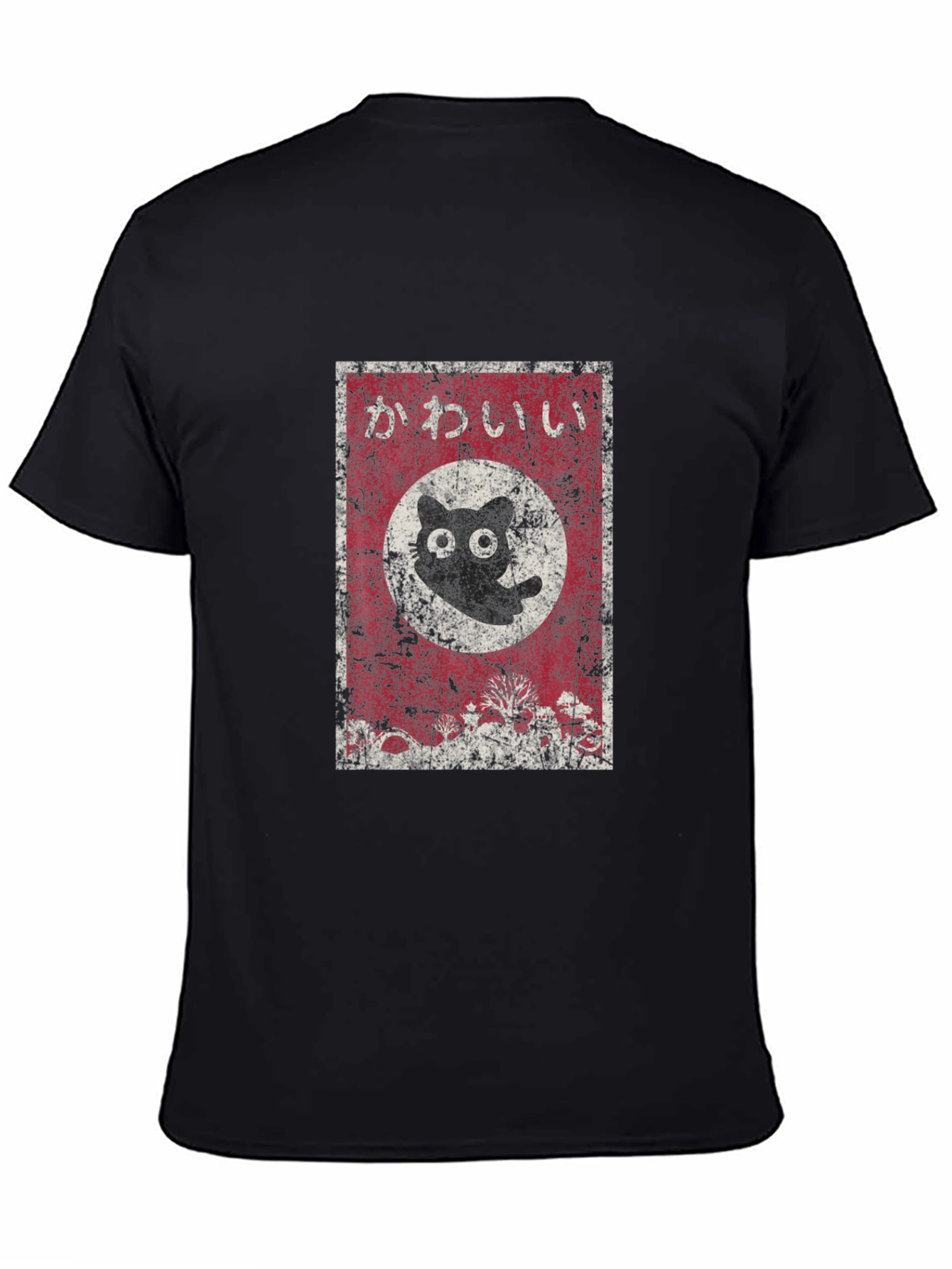 Kawaii Cat T-Shirt - Japanese Aesthetic Graphic Tee