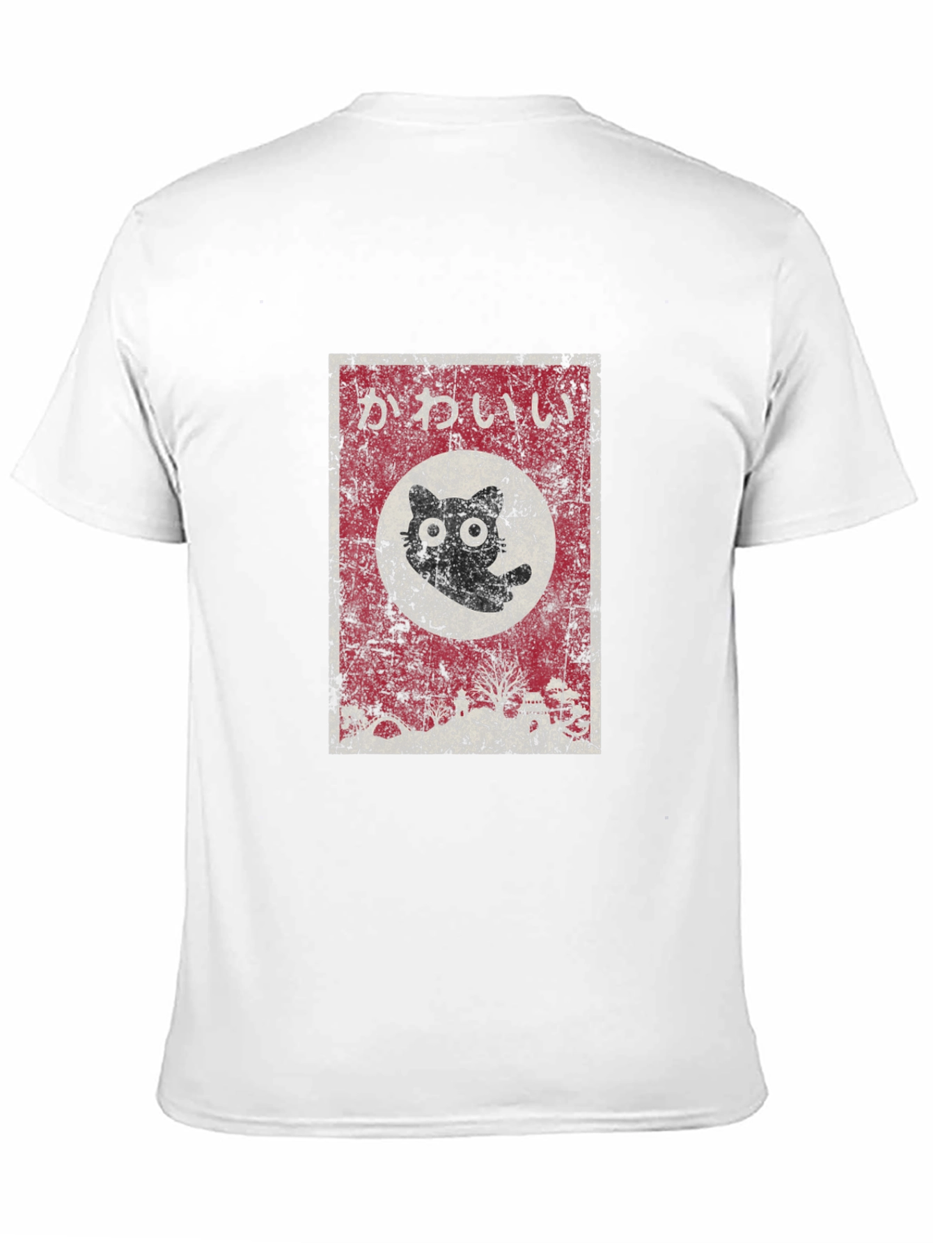 Kawaii Cat T-Shirt - Japanese Aesthetic Graphic Tee