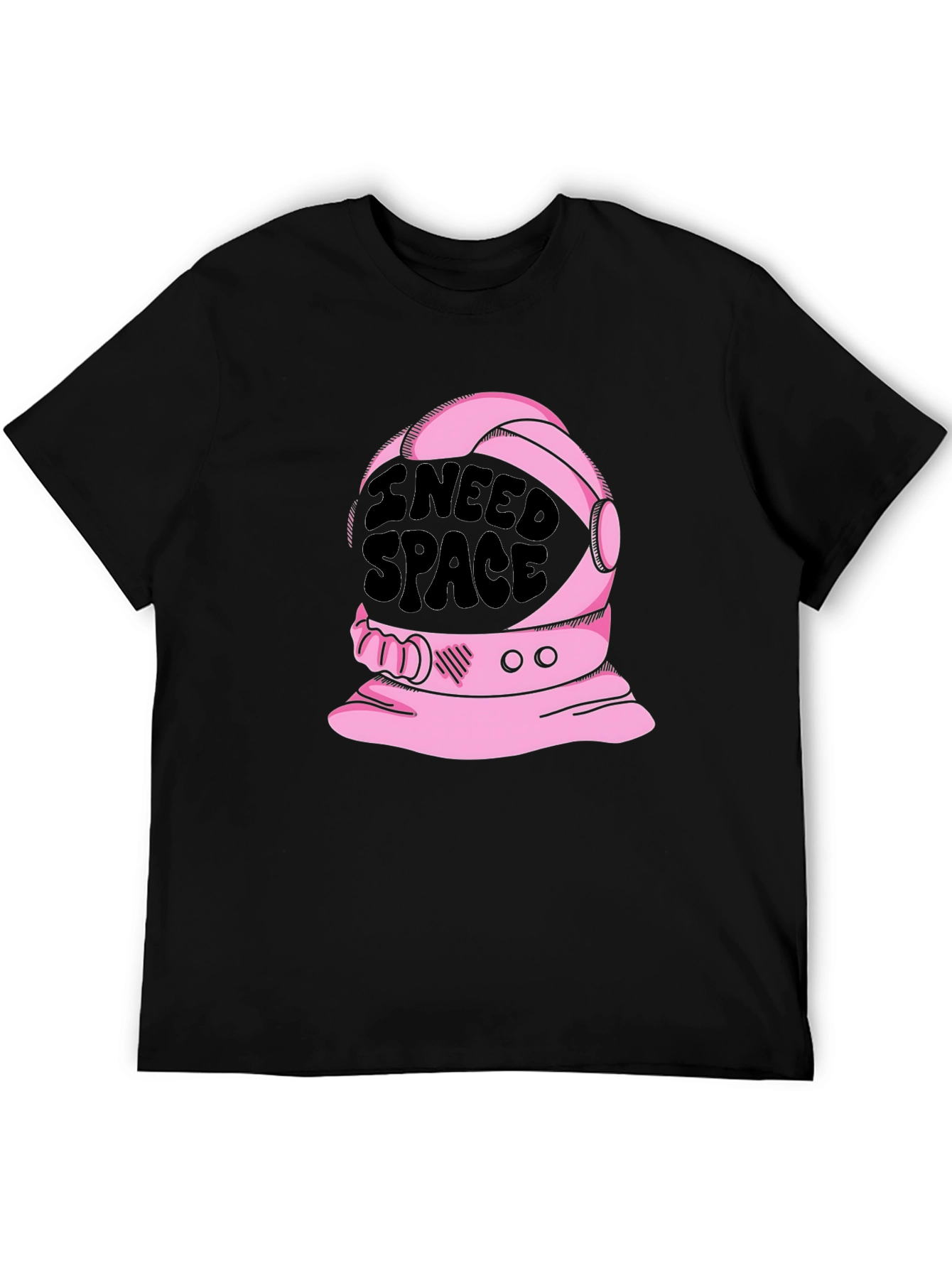 I Need Space T-Shirt - Astronaut Helmet Design