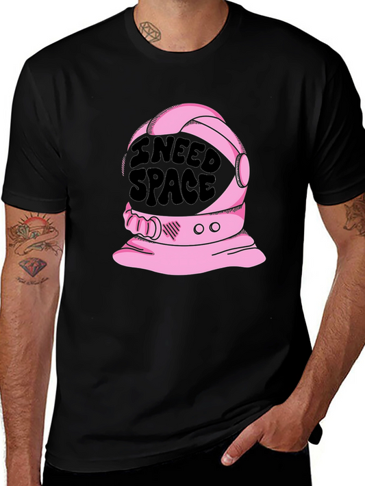I Need Space T-Shirt - Astronaut Helmet Design