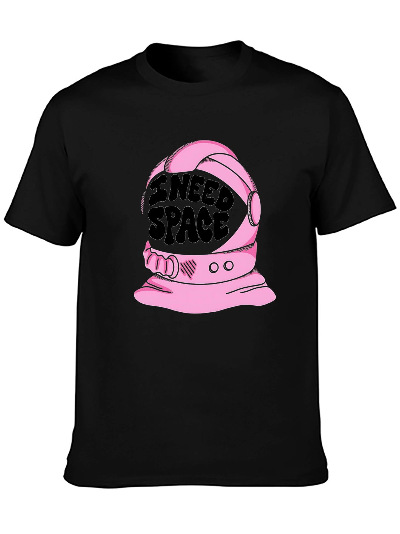 I Need Space T-Shirt - Astronaut Helmet Design
