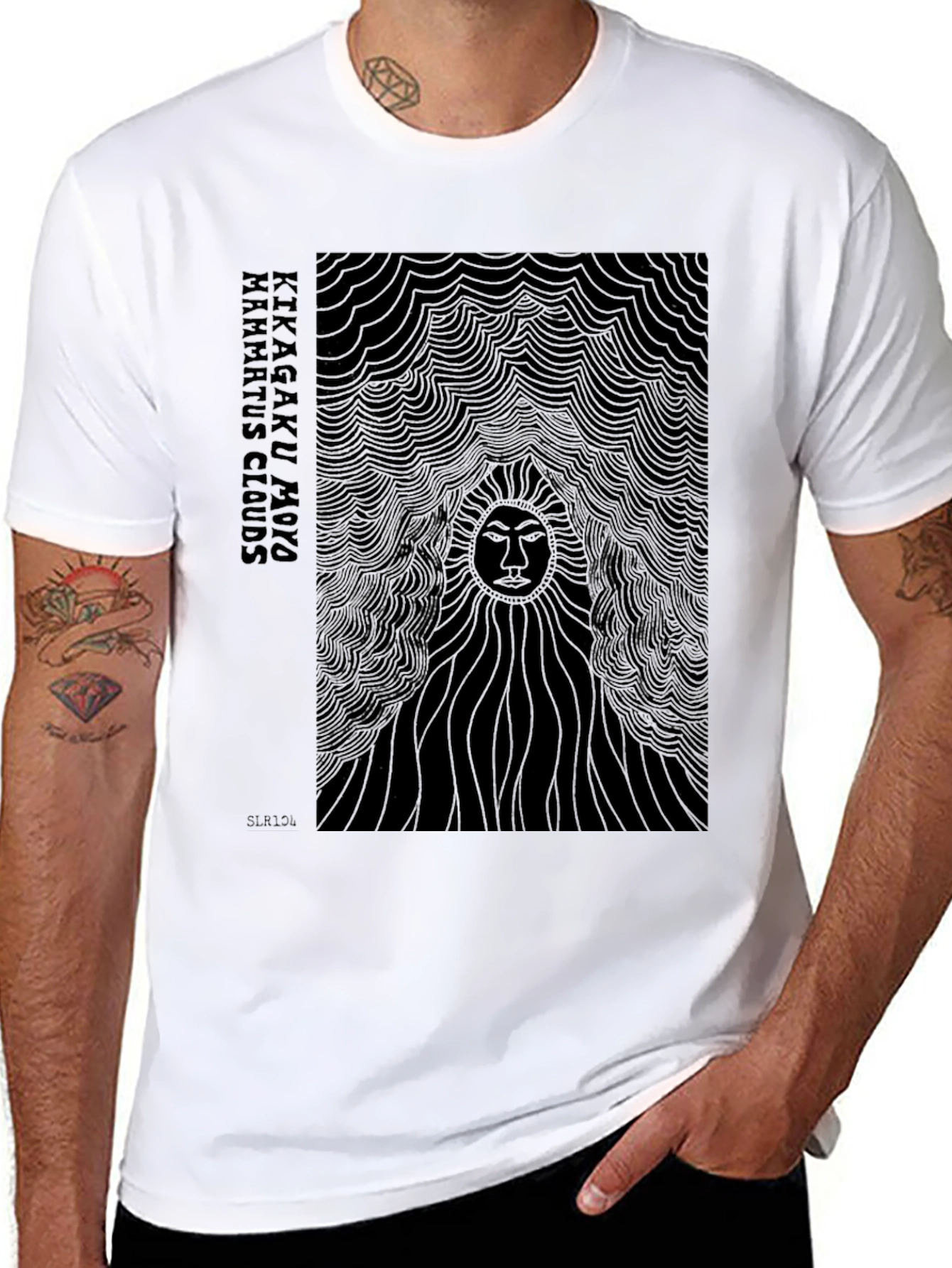 Kikagaku Moyo Mammatus Clouds Black T-Shirt