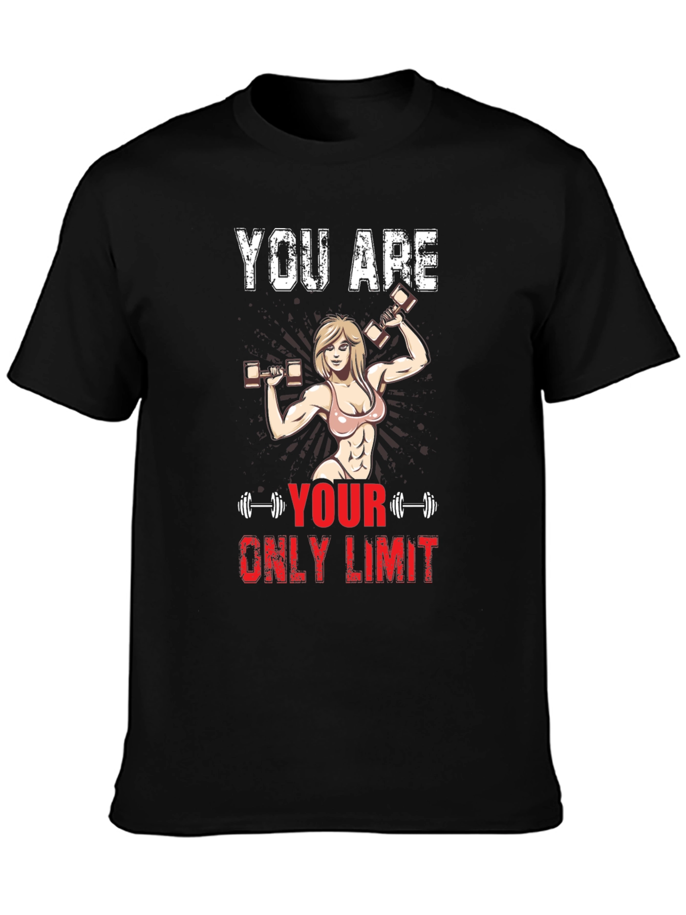 You Are Your Only Limit Gym T-Shirt