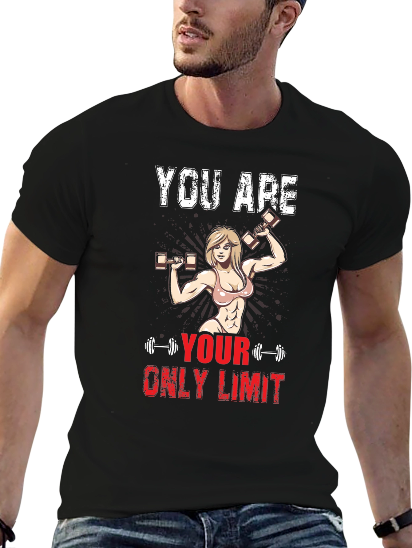 You Are Your Only Limit Gym T-Shirt
