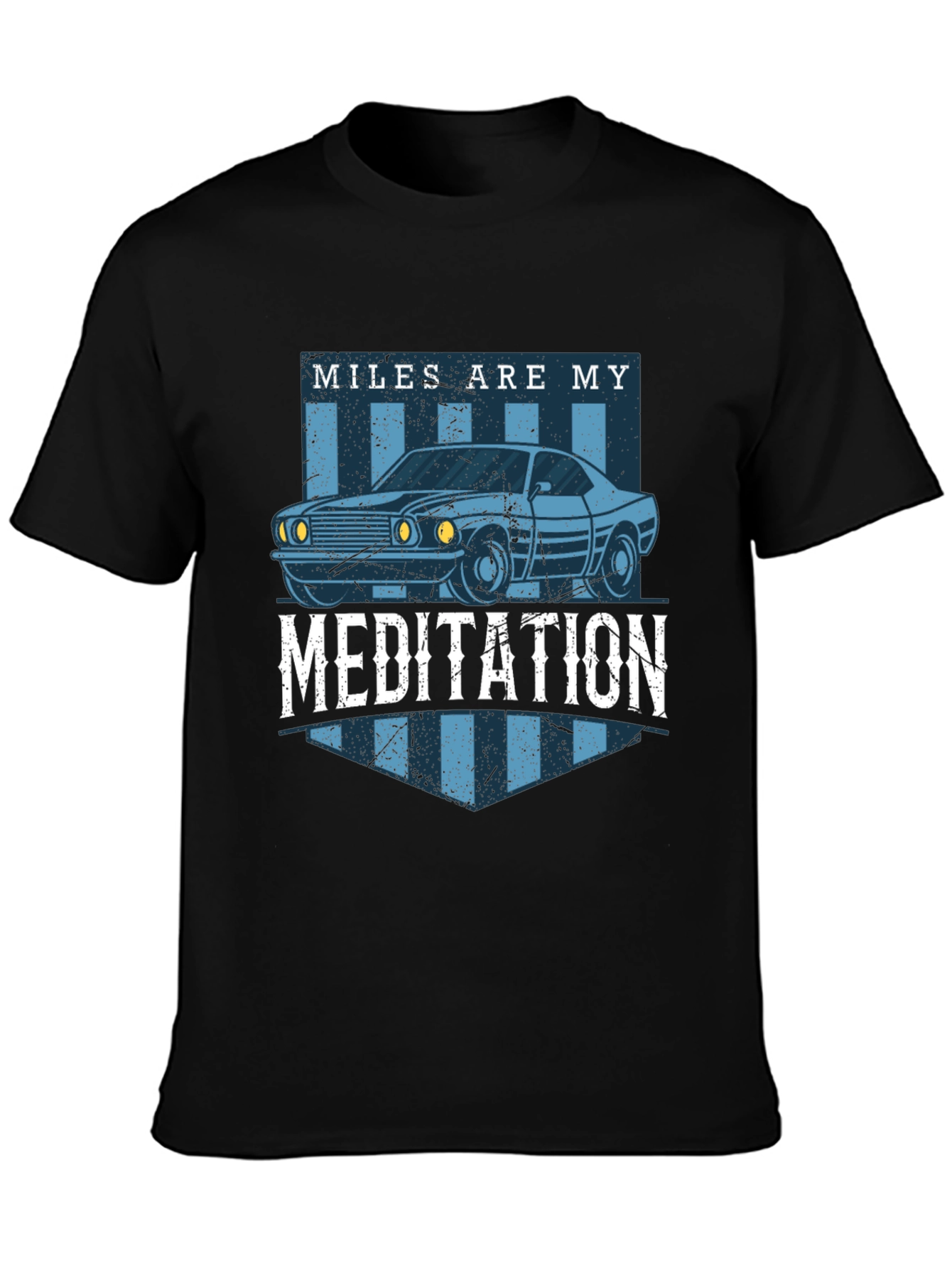Miles Are My Meditation Graphic T-Shirt