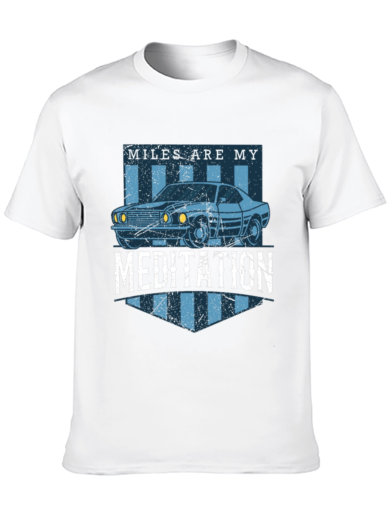Miles Are My Meditation Graphic T-Shirt