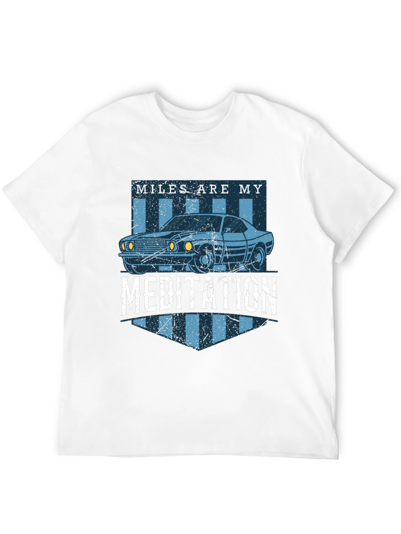 Miles Are My Meditation Graphic T-Shirt
