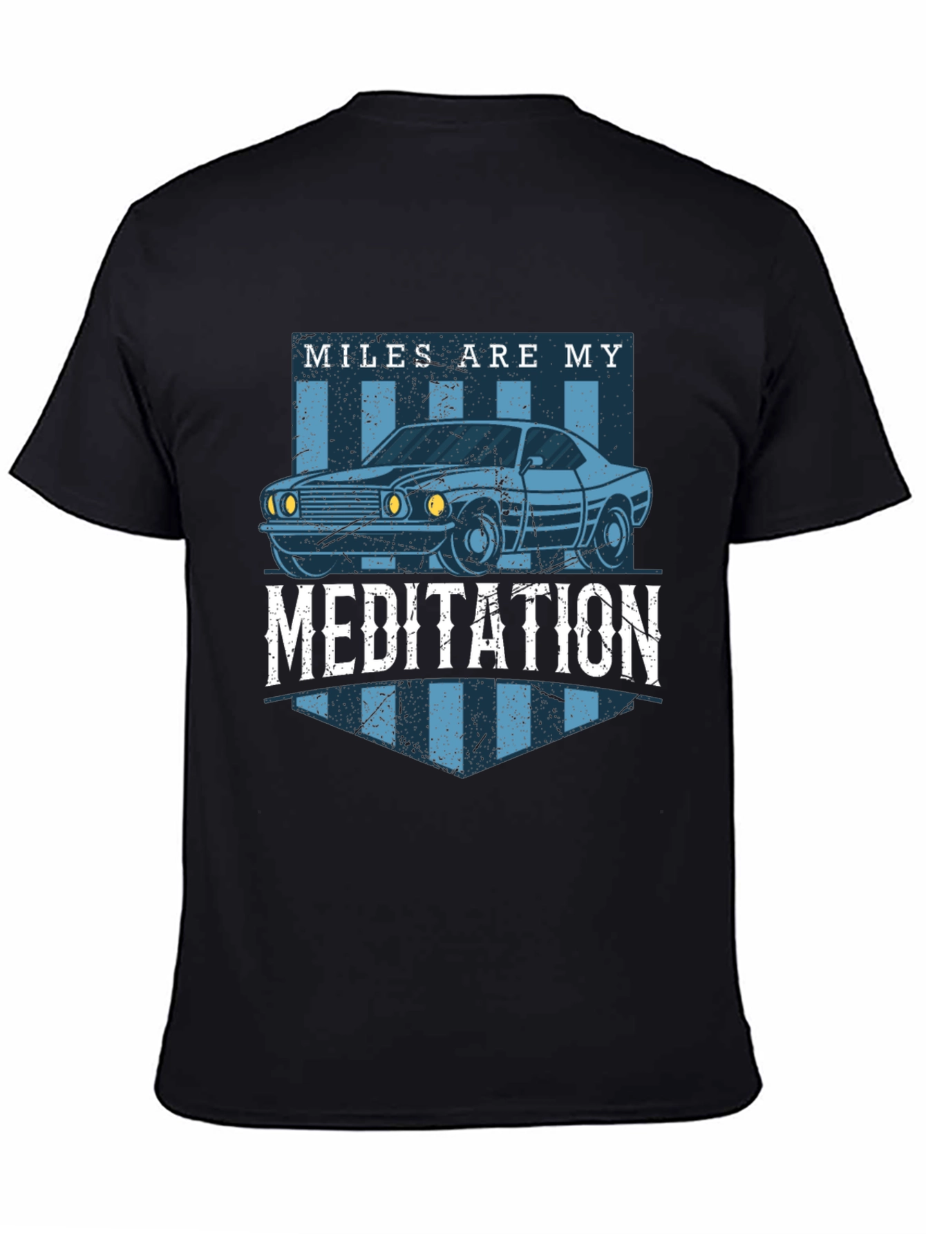 Miles Are My Meditation Graphic T-Shirt