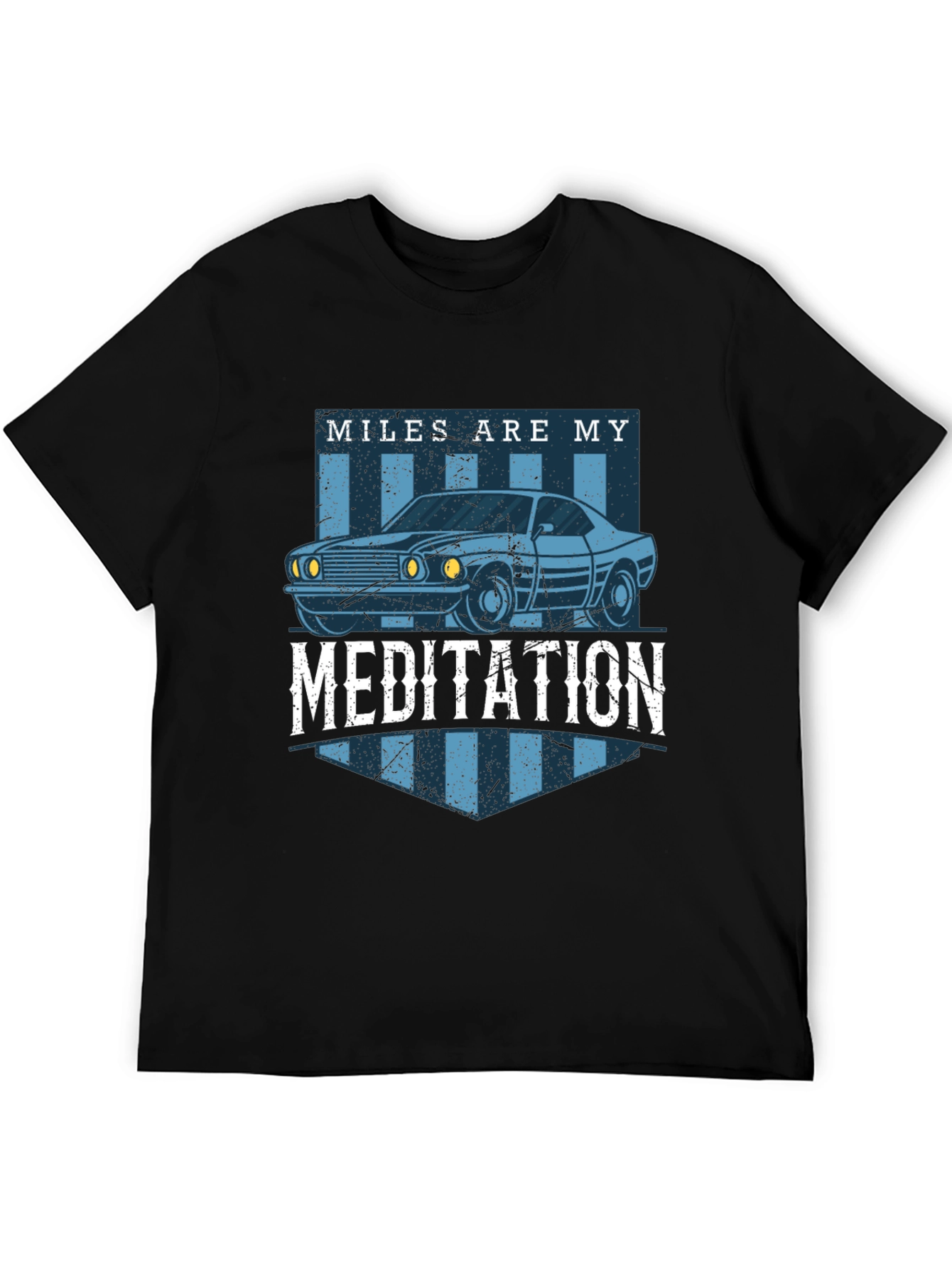 Miles Are My Meditation Graphic T-Shirt