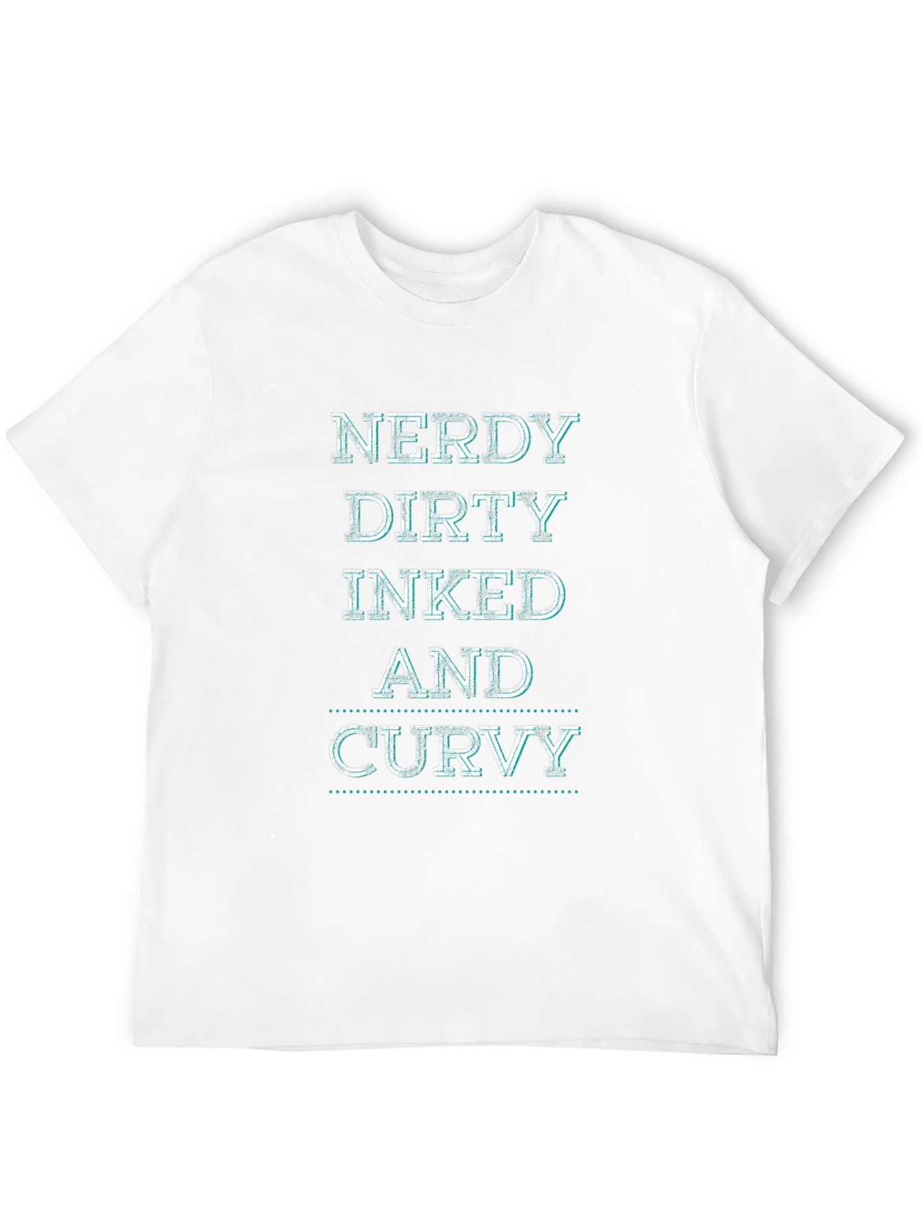 Nerdy Dirty Inked and Curvy Graphic Tee
