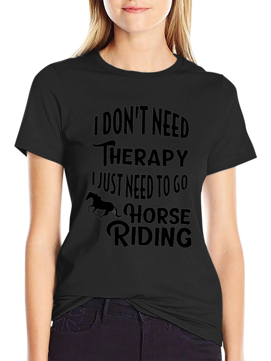 Horse Riding Therapy T-Shirt