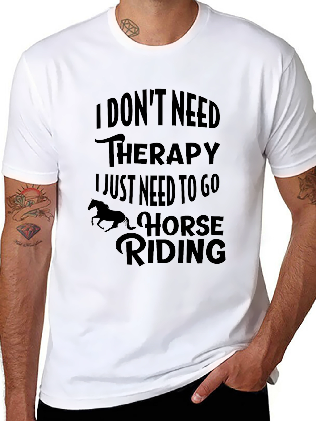Horse Riding Therapy T-Shirt