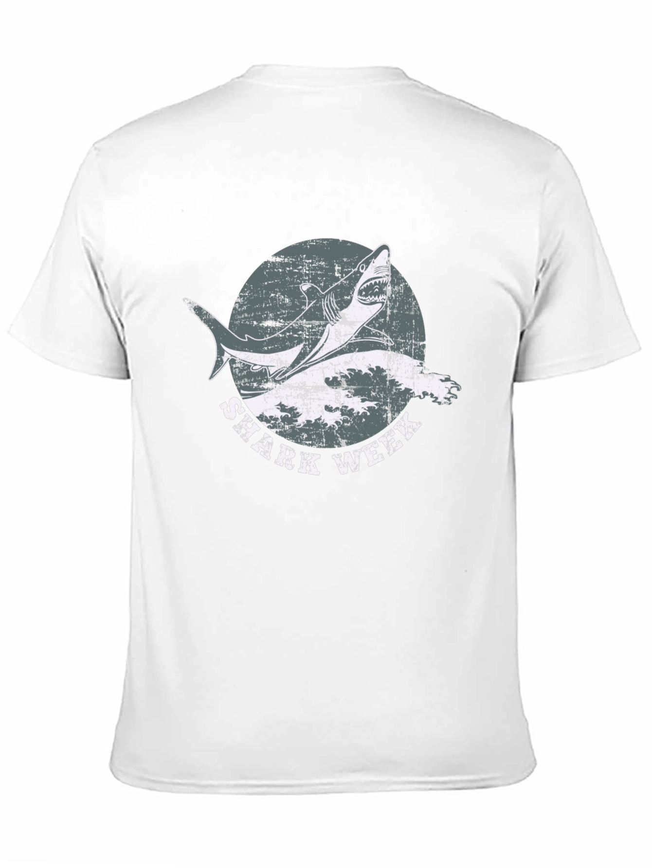 Shark Week Black Graphic T-Shirt