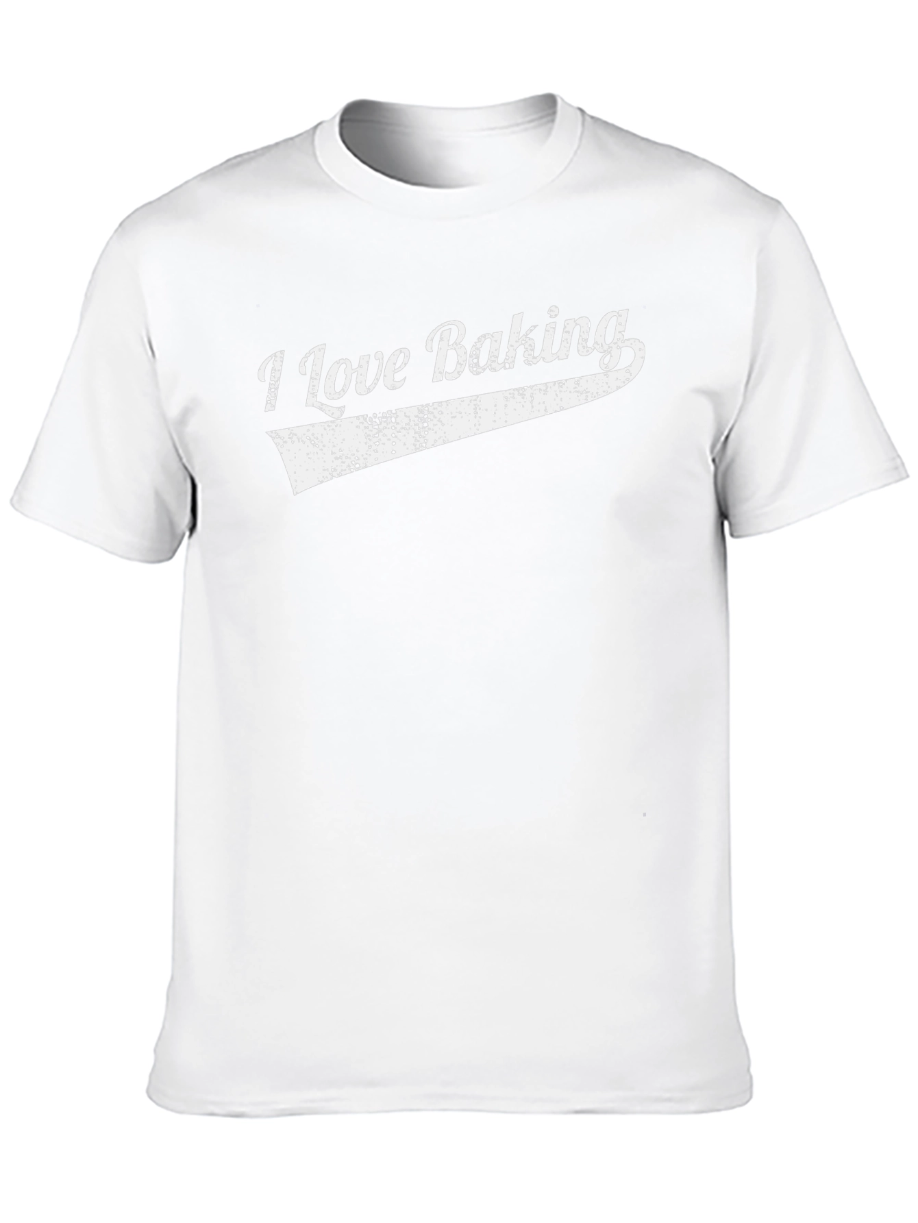 I Love Baking Black T-Shirt