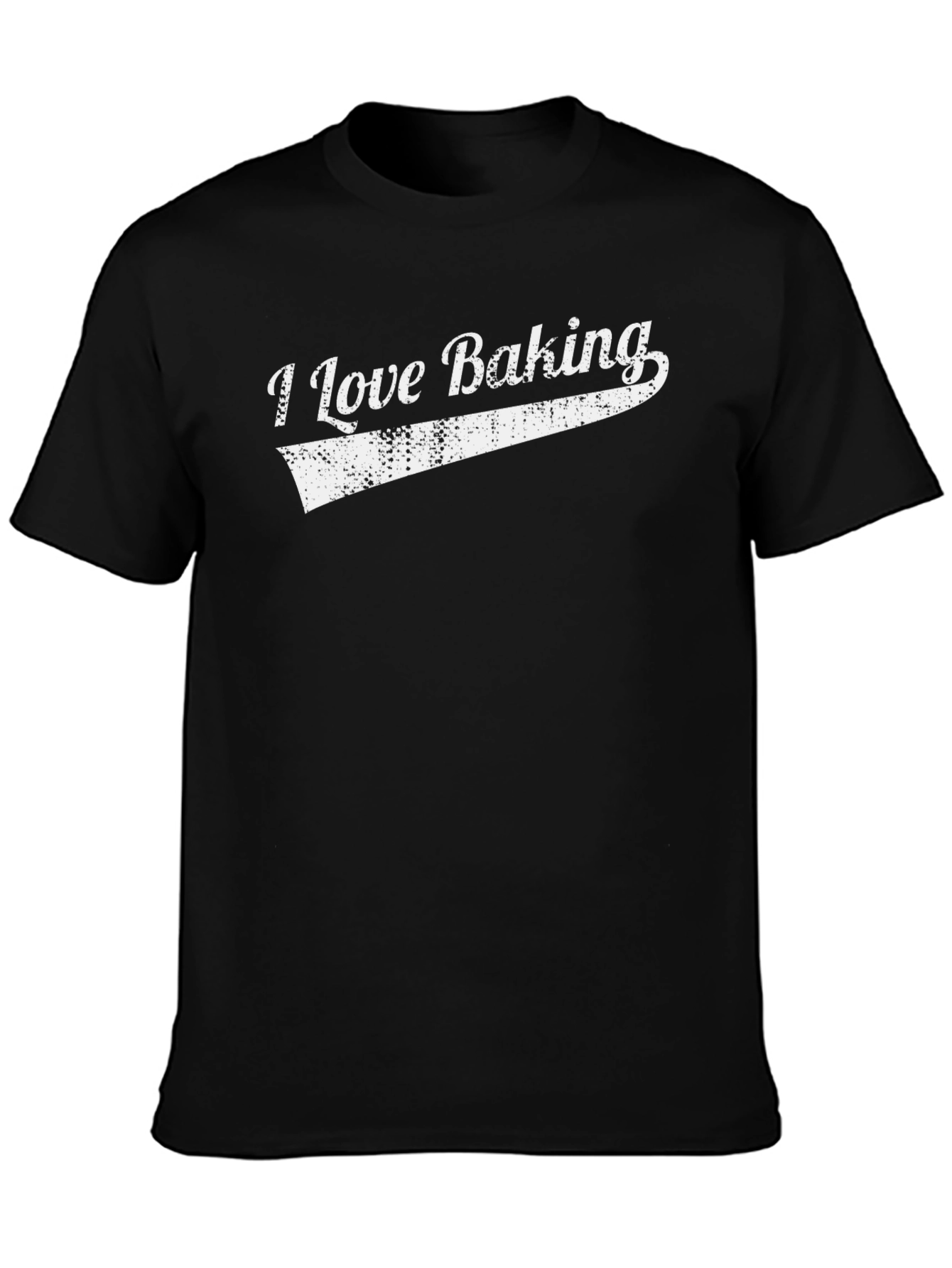 I Love Baking Black T-Shirt