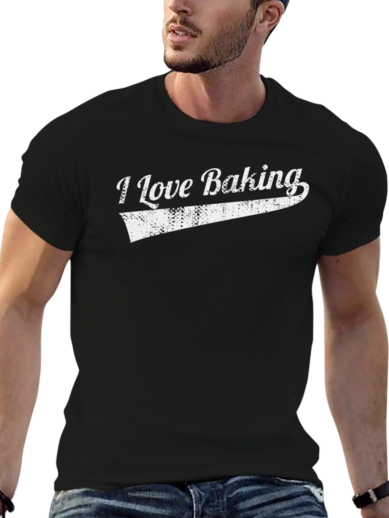 I Love Baking Black T-Shirt