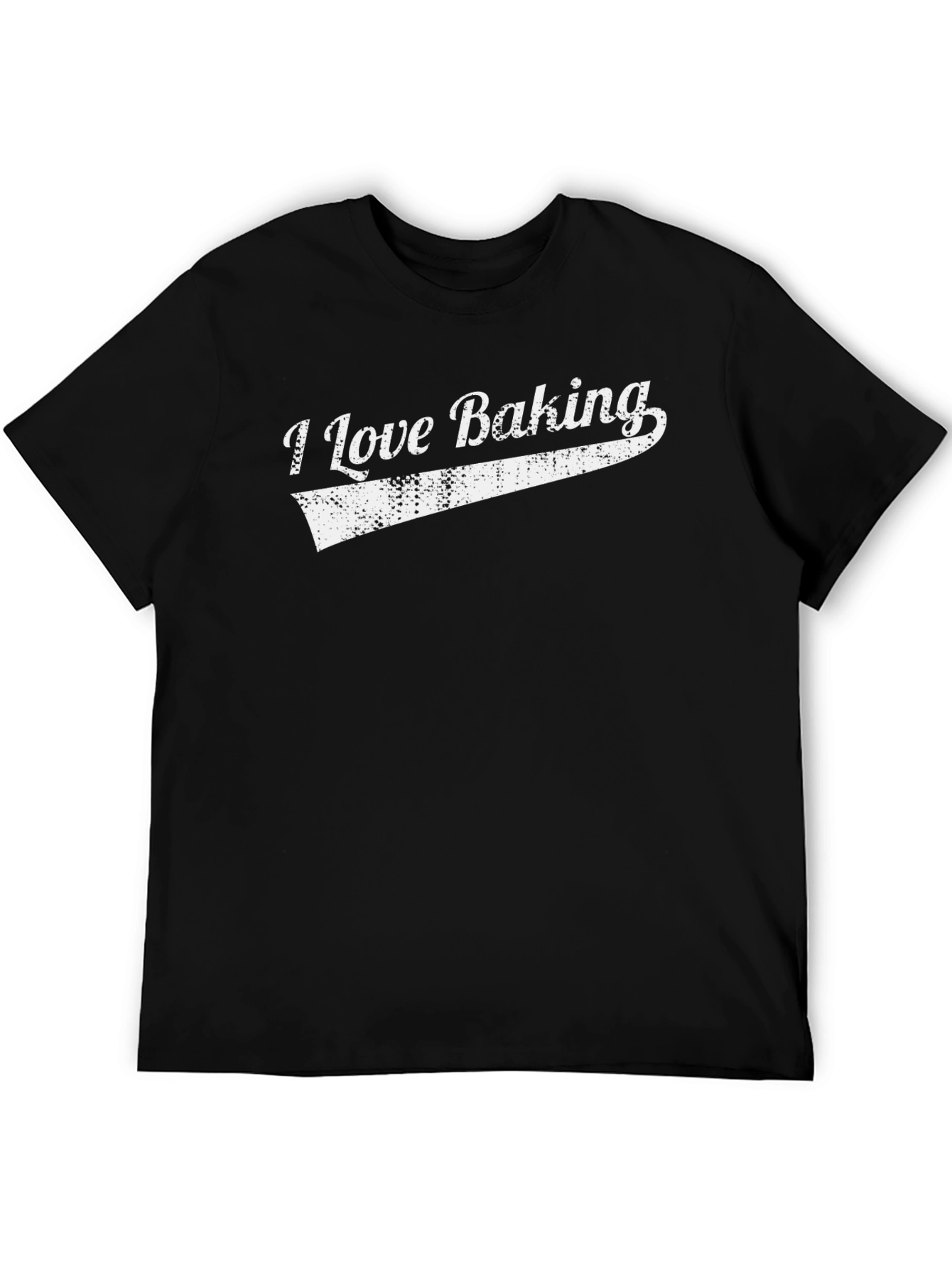 I Love Baking Black T-Shirt