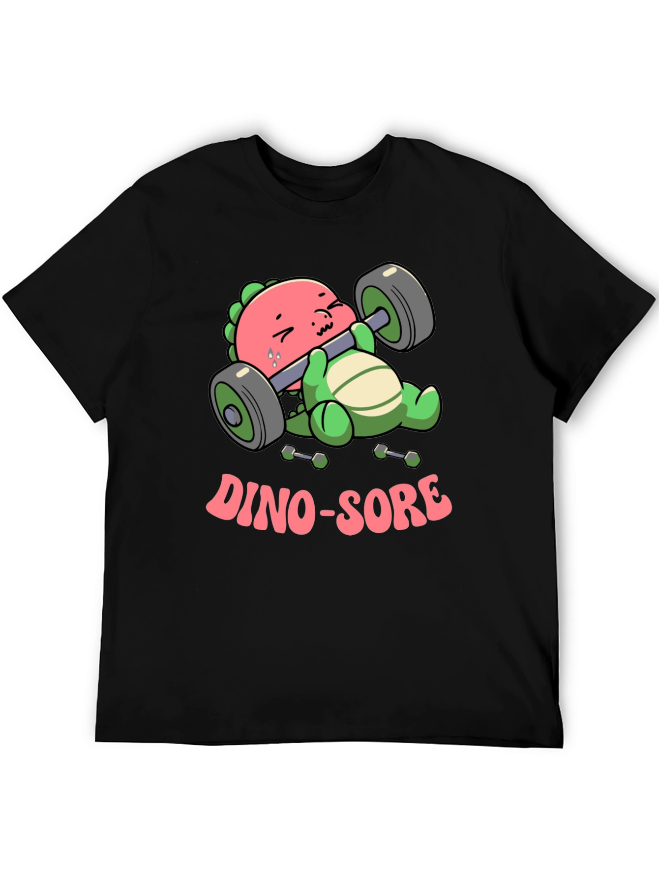 Dino-Sore T-Shirt - Funny Dinosaur Workout Tee