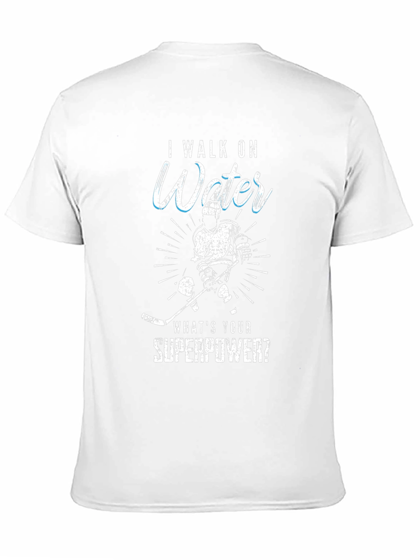 I Walk On Water Hockey T-Shirt