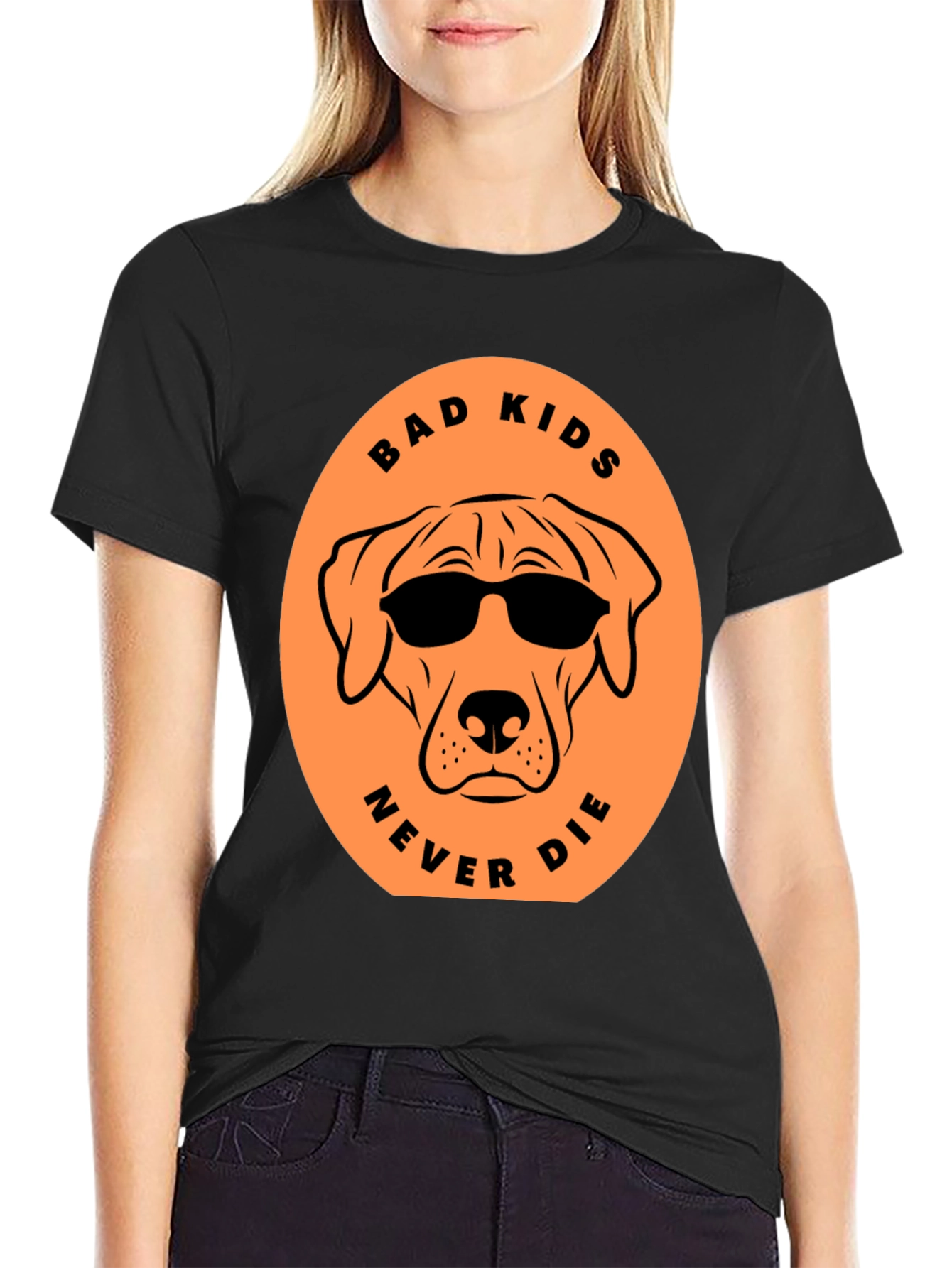 Bad Kids Never Die Dog T-Shirt