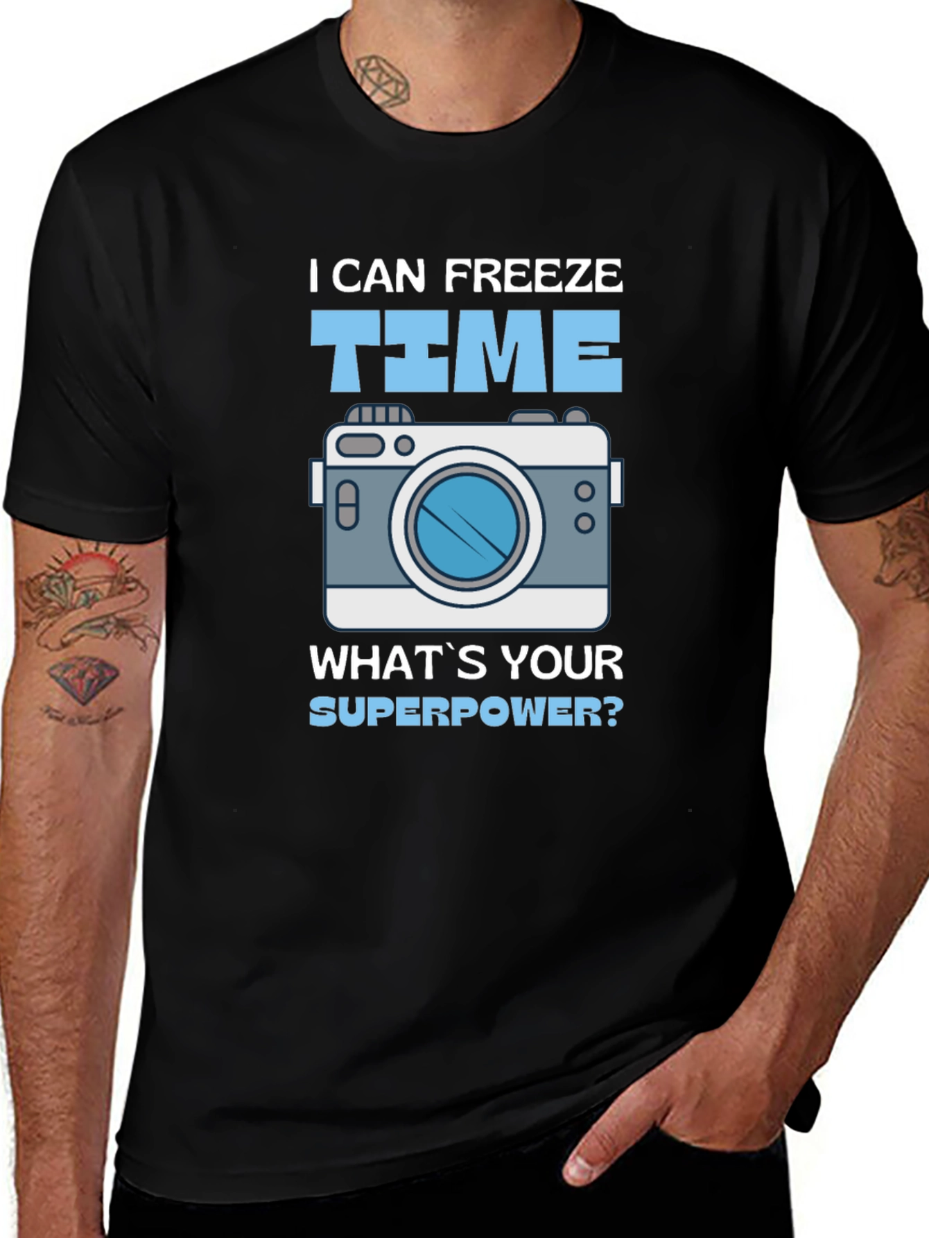 Freeze Time Photographer T-Shirt