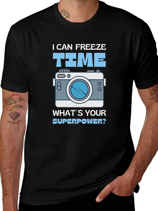 Freeze Time Photographer T-Shirt