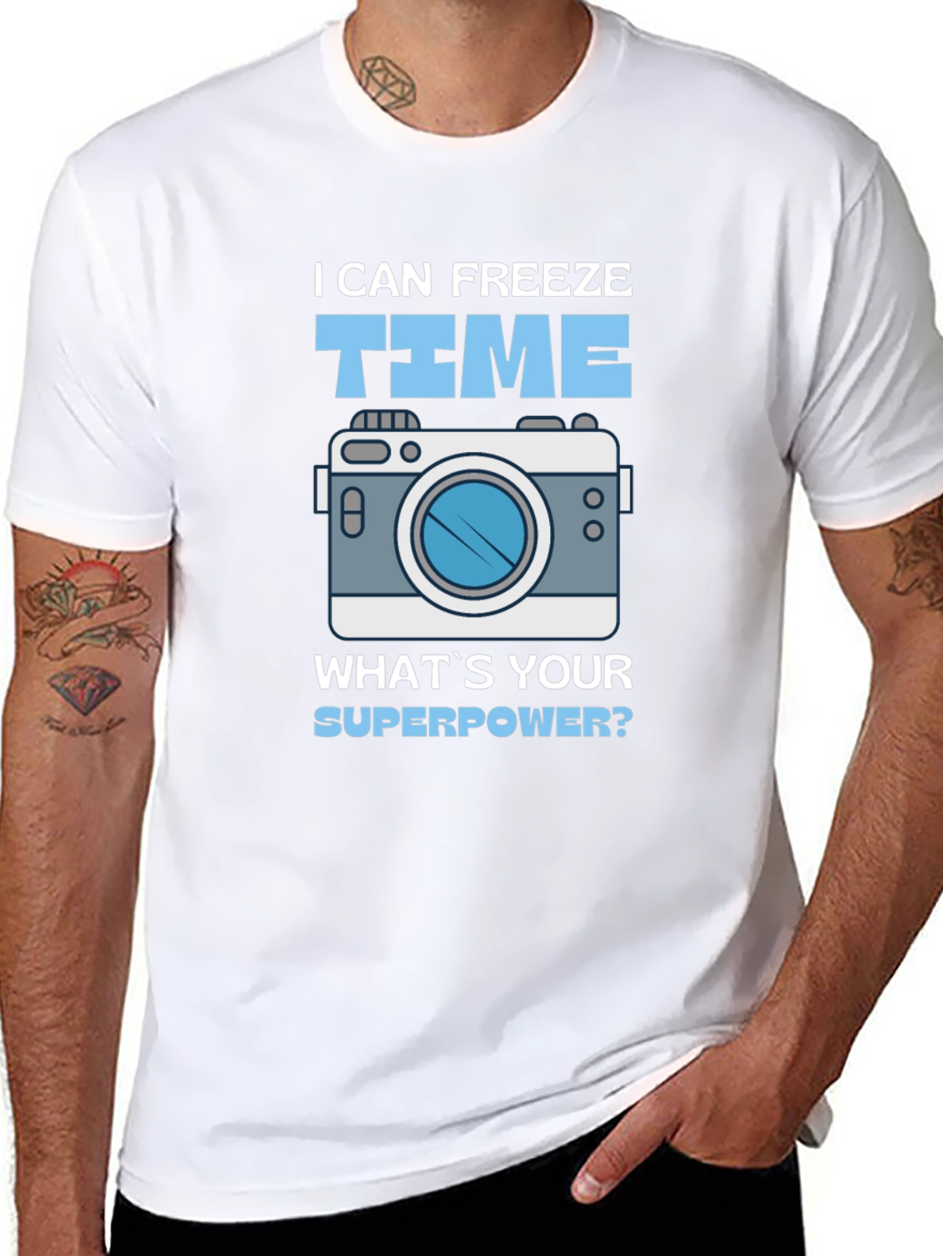 Freeze Time Photographer T-Shirt