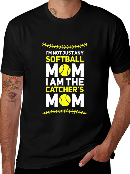 Softball Mom Tee - Catchers Mom Shirt