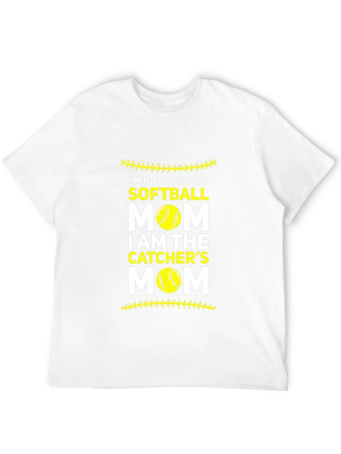 Softball Mom Tee - Catchers Mom Shirt