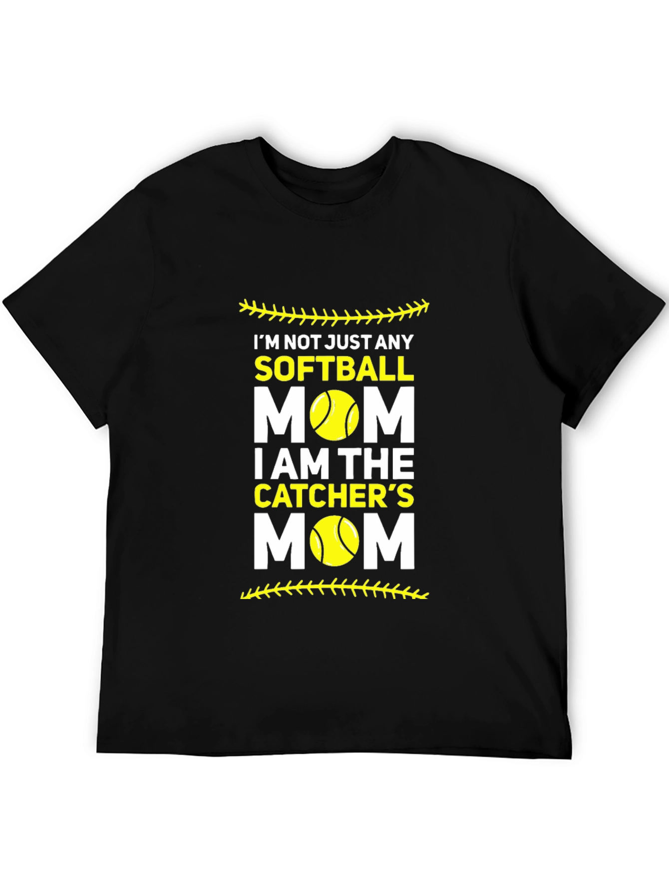 Softball Mom Tee - Catchers Mom Shirt