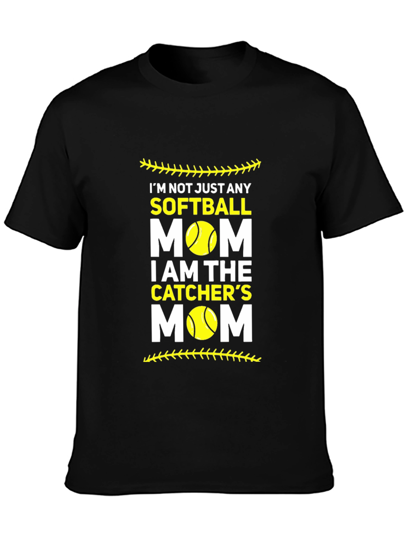 Softball Mom Tee - Catchers Mom Shirt