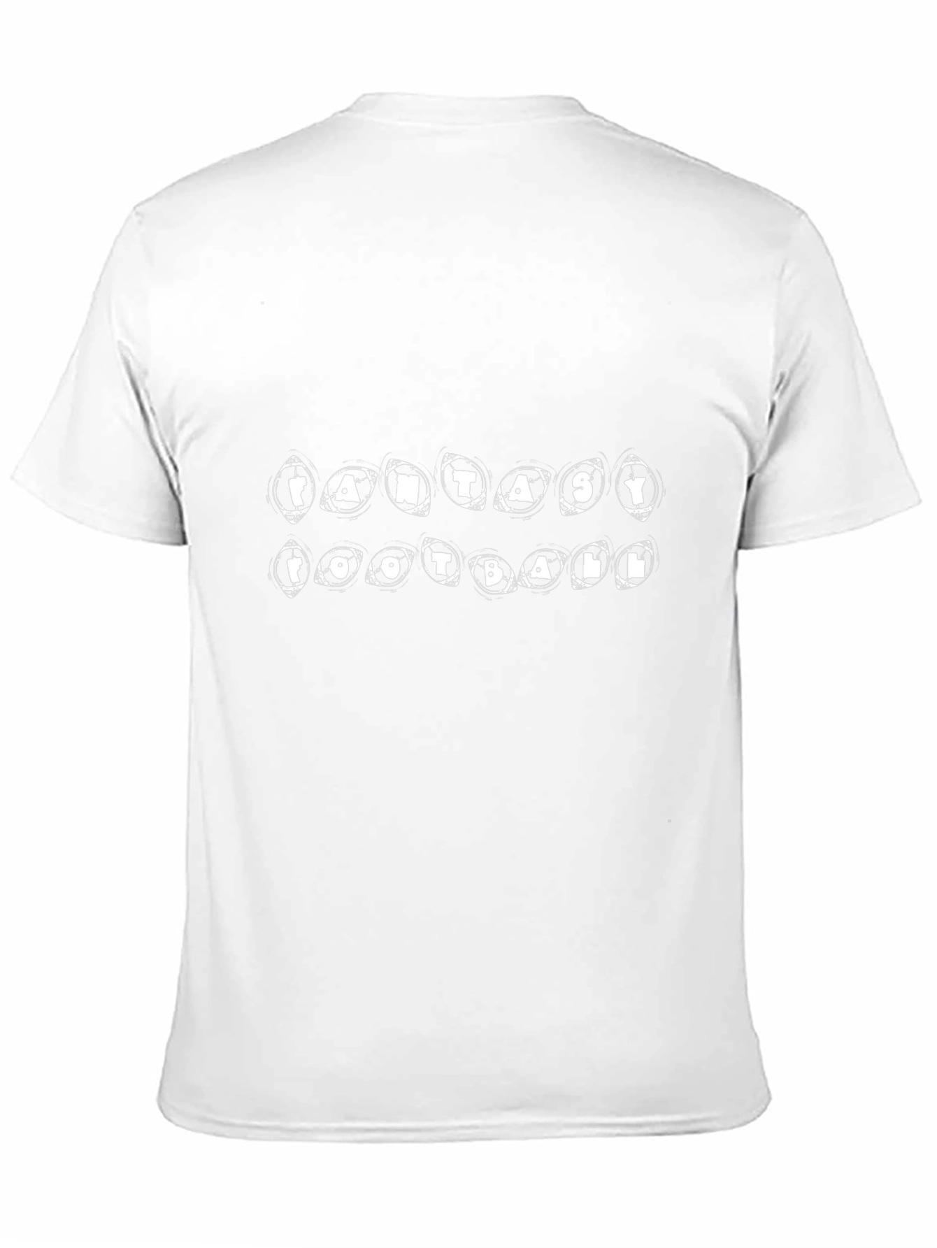 Fantasy Football Graphic Tee - Black Cotton T-Shirt