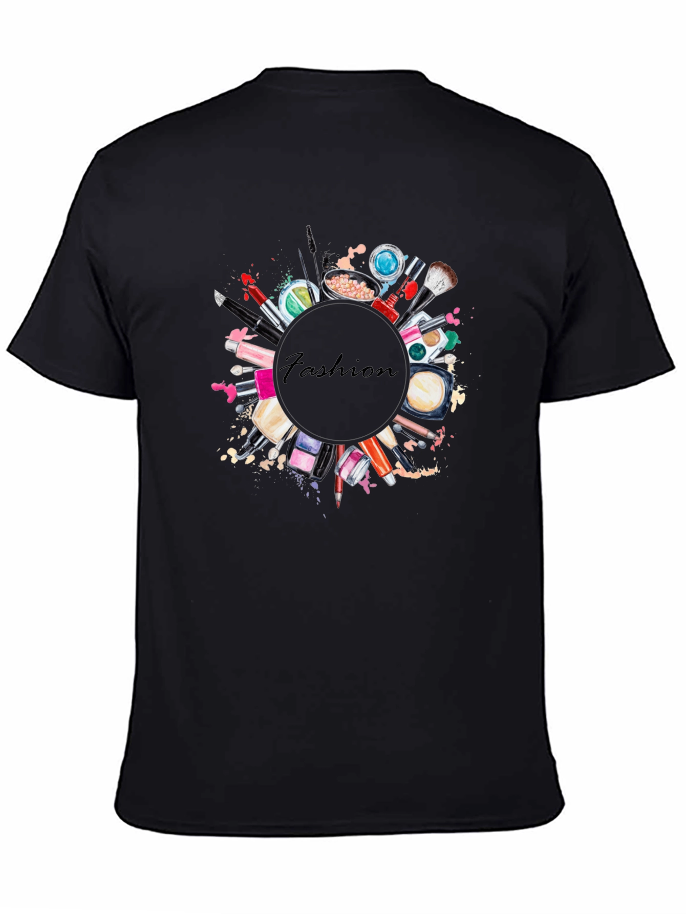 Fashion Makeup T-Shirt - Stylish Graphic Tee