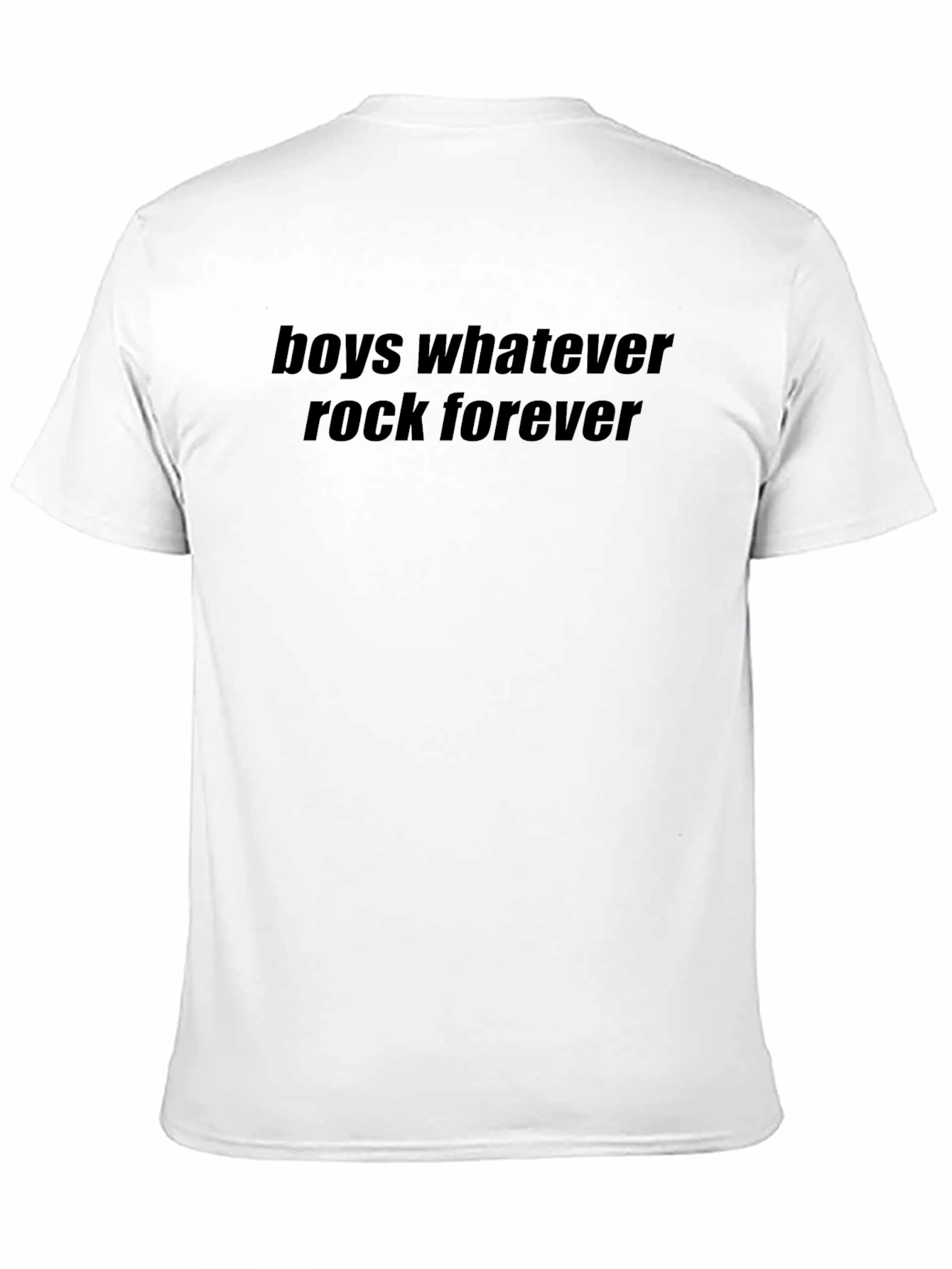 Boys Whatever Rock Forever Graphic Tee