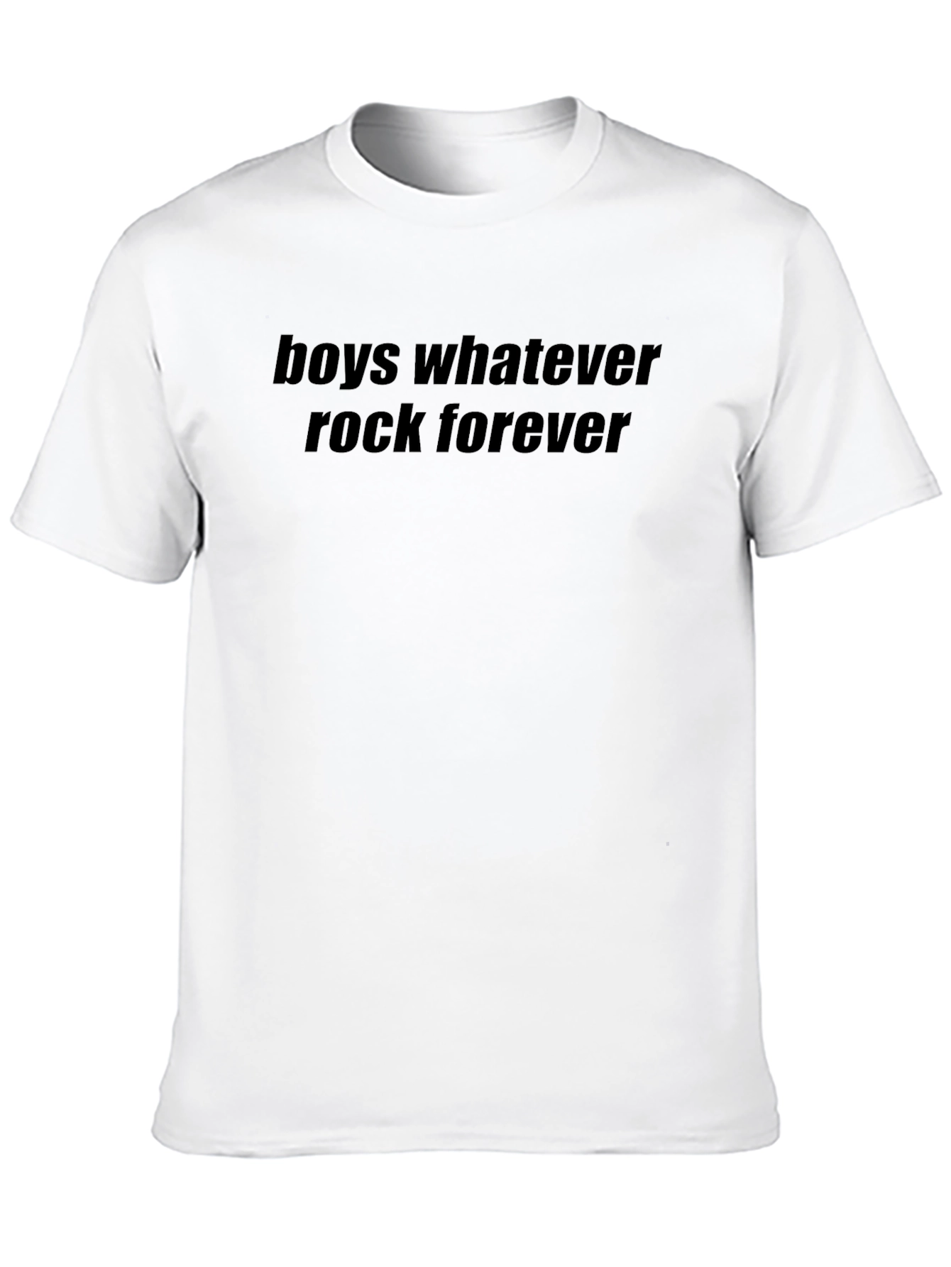 Boys Whatever Rock Forever Graphic Tee