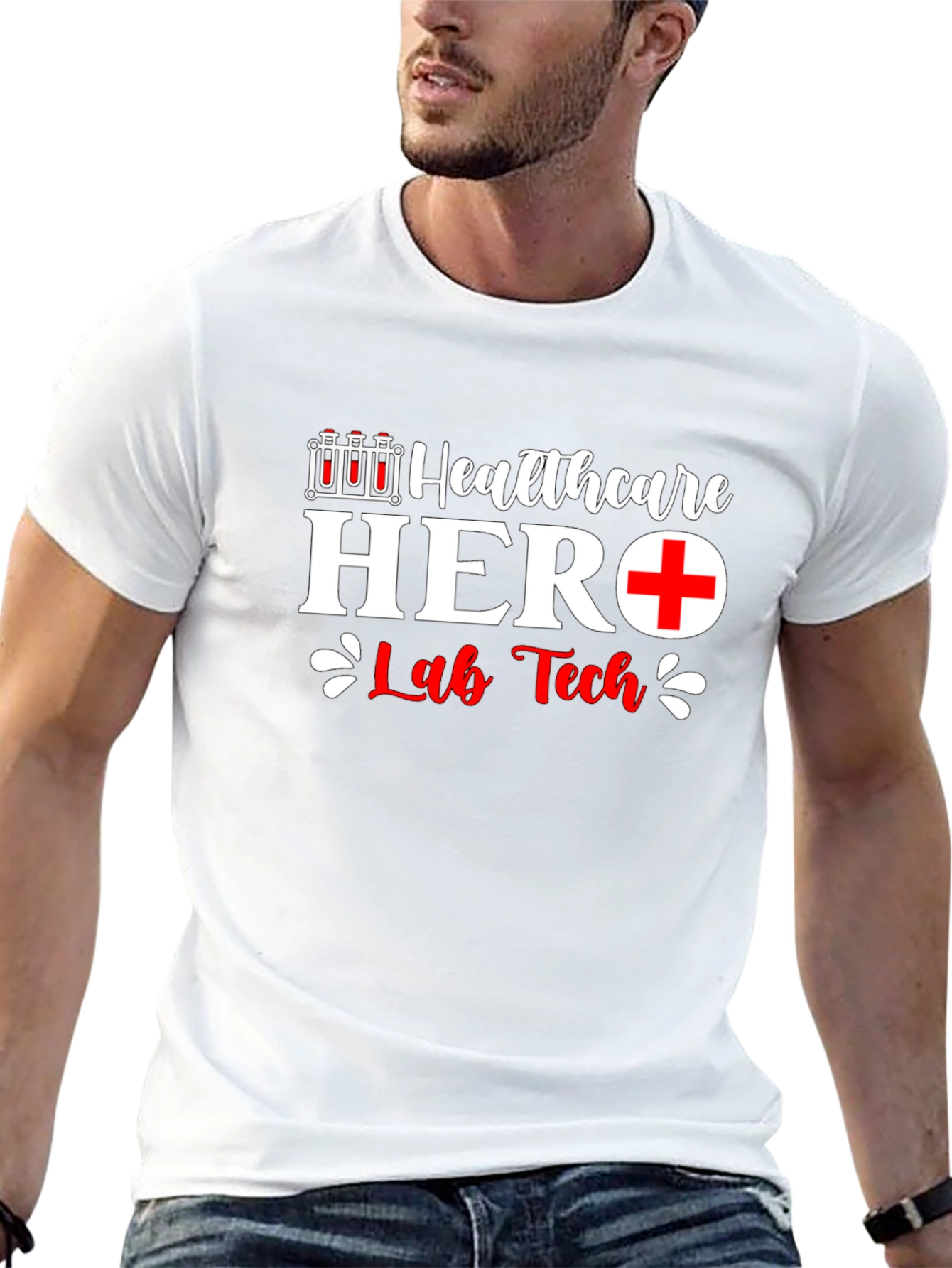 Healthcare Hero Lab Tech T-Shirt