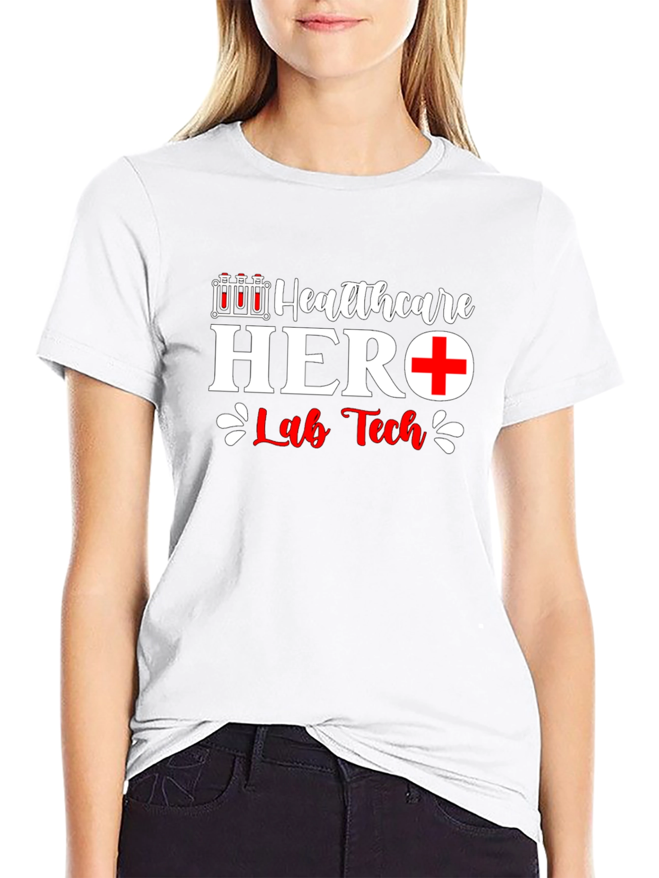 Healthcare Hero Lab Tech T-Shirt