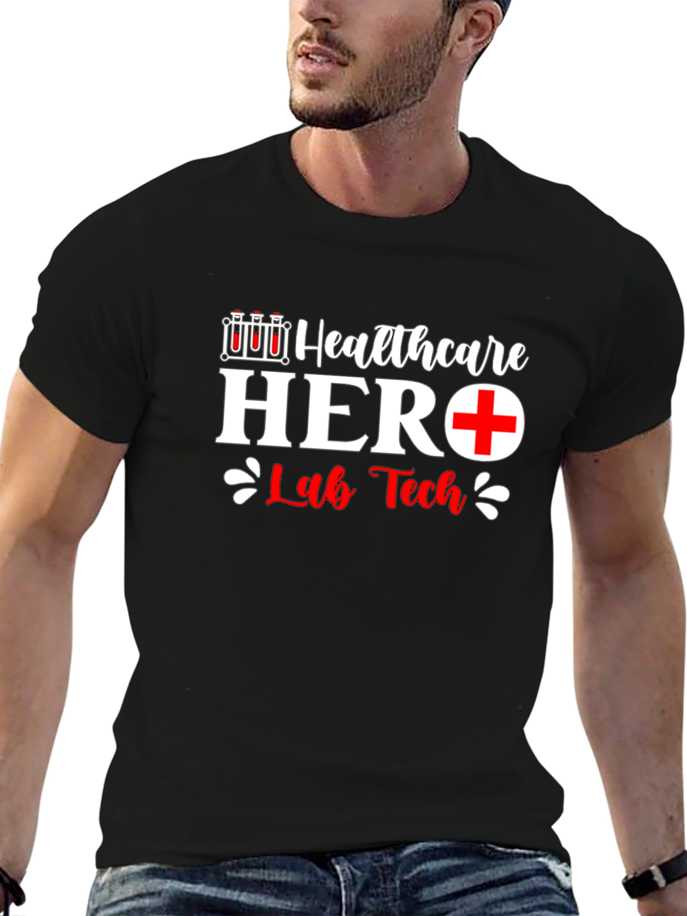 Healthcare Hero Lab Tech T-Shirt